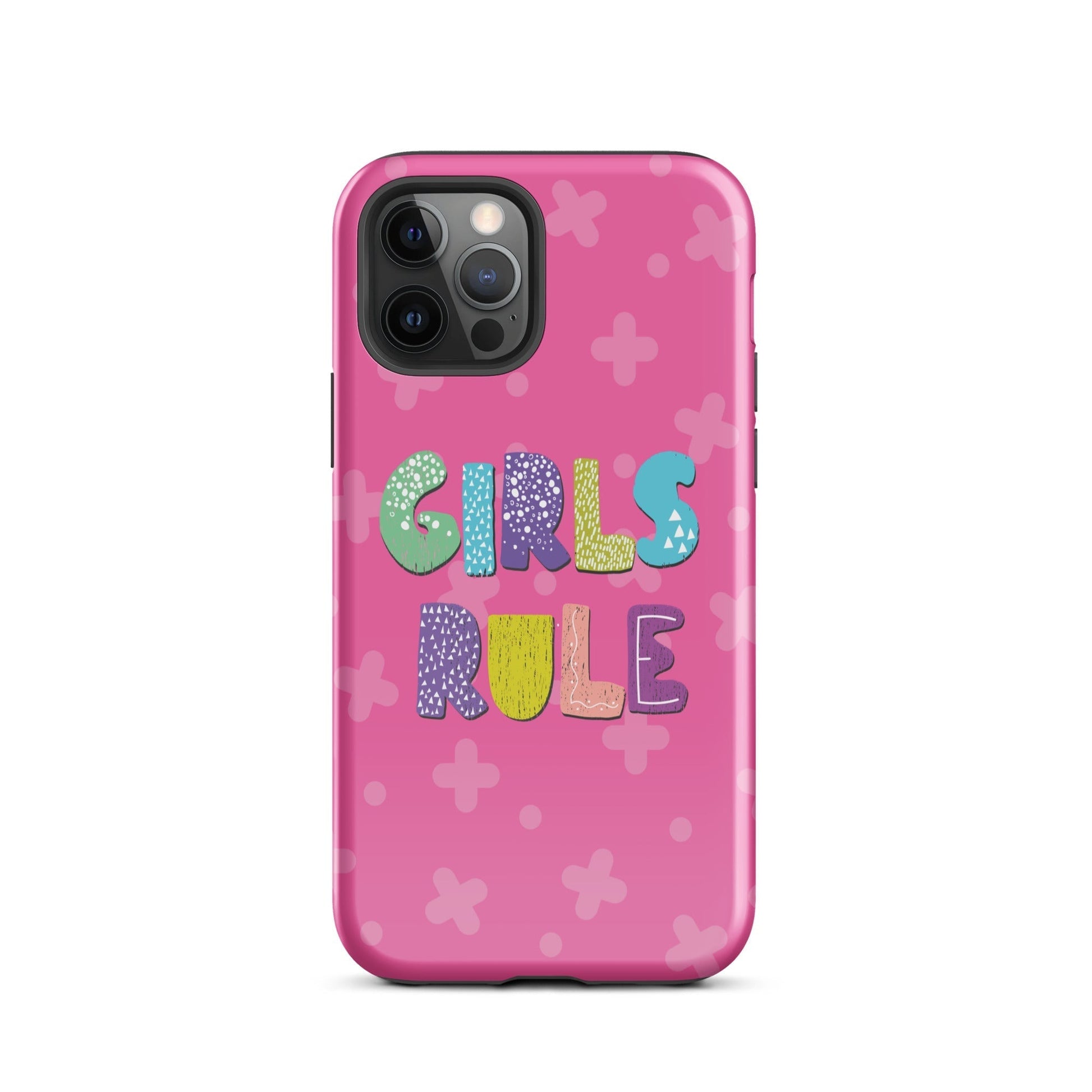 GIRLS RULE Tough Case for Apple iPhone® - Premium iPhone Case from The Wishful Fish Kids - Just $28.00! Shop now at The Wishful Fish Kids