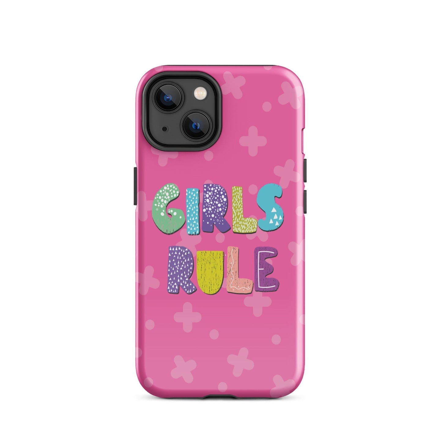 GIRLS RULE Tough Case for Apple iPhone® - Premium iPhone Case from The Wishful Fish Kids - Just $28.00! Shop now at The Wishful Fish Kids