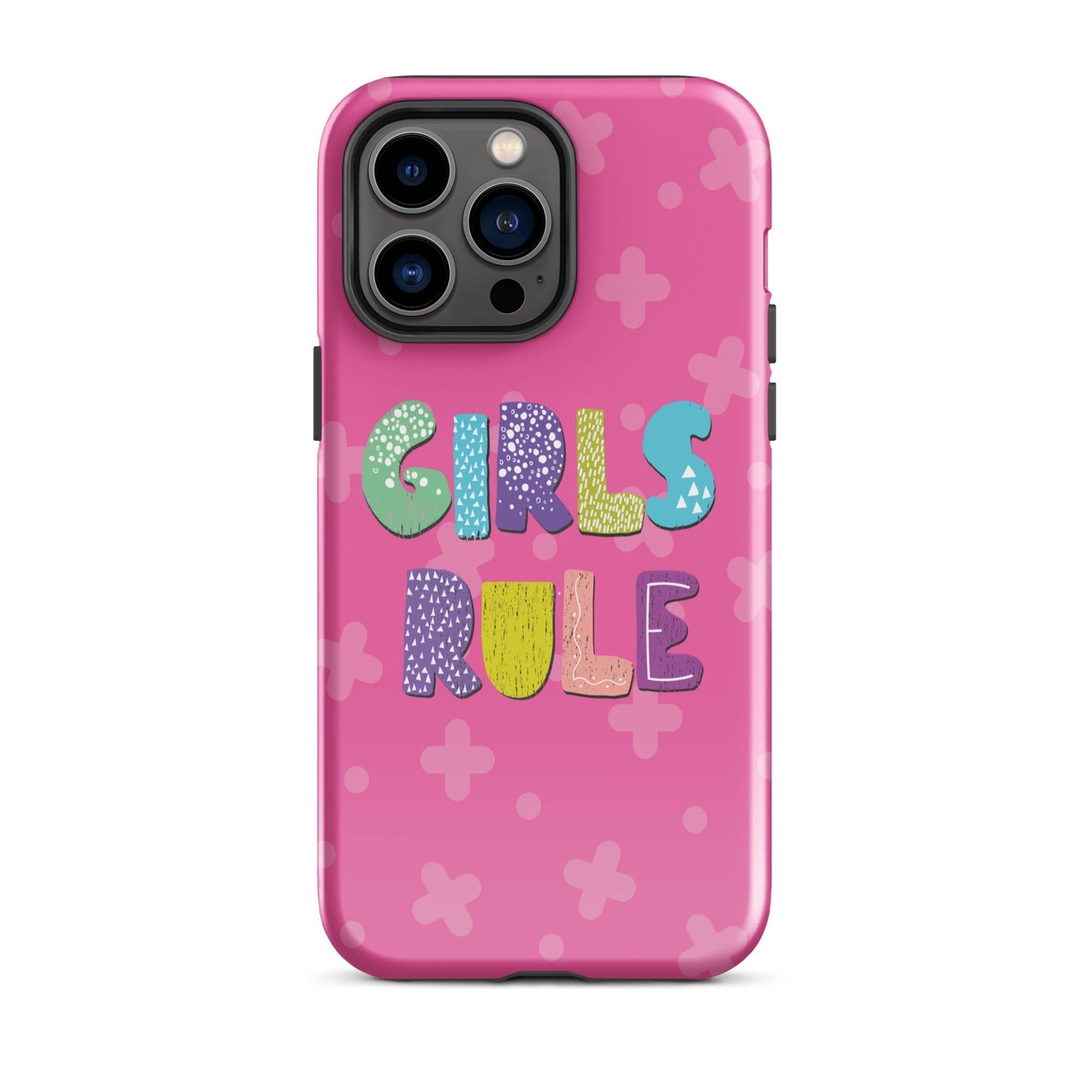 GIRLS RULE Tough Case for Apple iPhone® - Premium iPhone Case from The Wishful Fish Kids - Just $28.00! Shop now at The Wishful Fish Kids