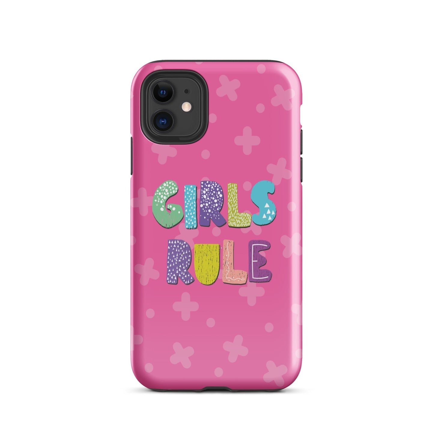 GIRLS RULE Tough Case for Apple iPhone® - Premium iPhone Case from The Wishful Fish Kids - Just $28.00! Shop now at The Wishful Fish Kids