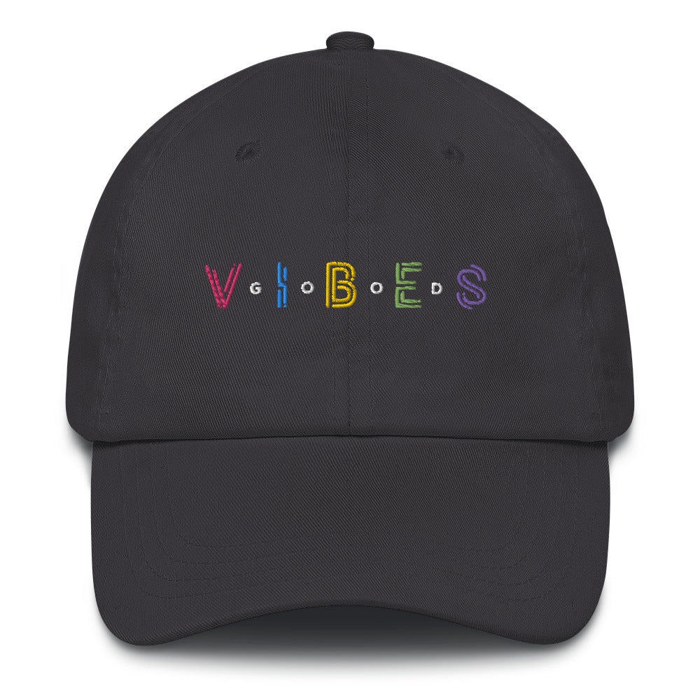 GOOD VIBES Baseball Cap - Unisex - Premium Baseball Cap from The Wishful Fish Kids - Just $33.00! Shop now at The Wishful Fish Kids