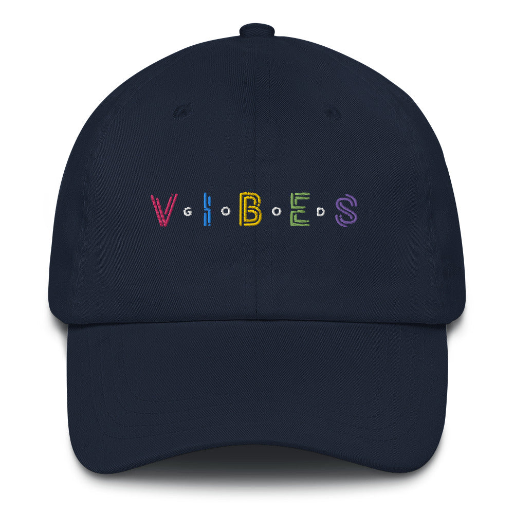 GOOD VIBES Baseball Cap - Unisex - Premium Baseball Cap from The Wishful Fish Kids - Just $33.00! Shop now at The Wishful Fish Kids