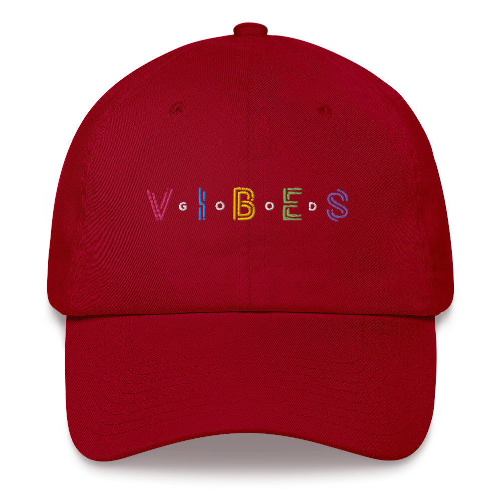 GOOD VIBES Baseball Cap - Unisex - Premium Baseball Cap from The Wishful Fish Kids - Just $33.00! Shop now at The Wishful Fish Kids