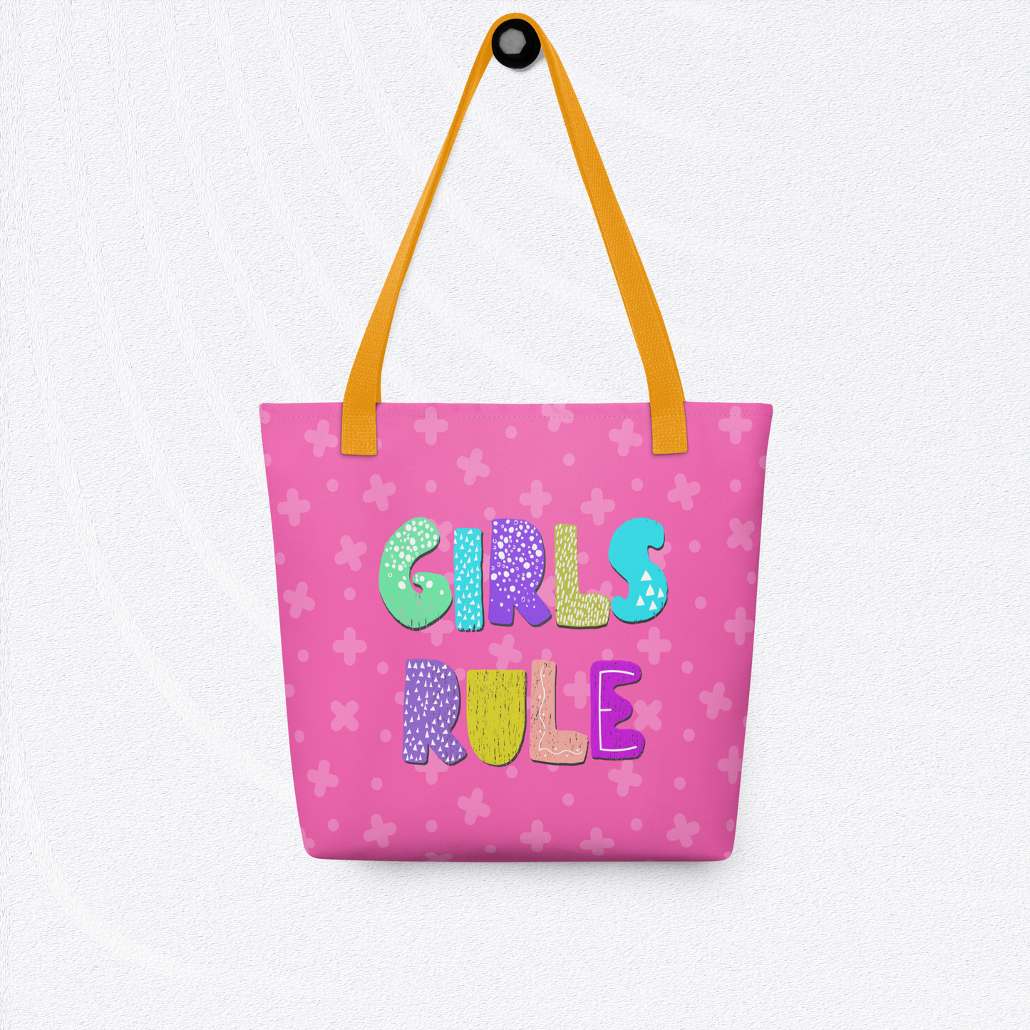 Girls Rule Tote Bag - Premium Tote Bag from The Wishful Fish Kids - Just $28.00! Shop now at The Wishful Fish Kids