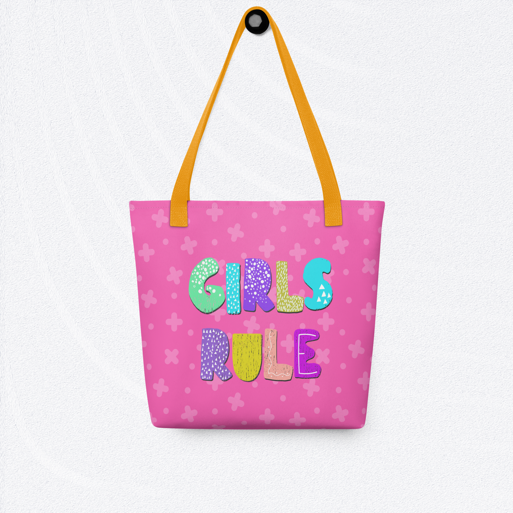 Girls Rule Tote Bag - Premium Tote Bag from The Wishful Fish Kids - Just $28.00! Shop now at The Wishful Fish Kids