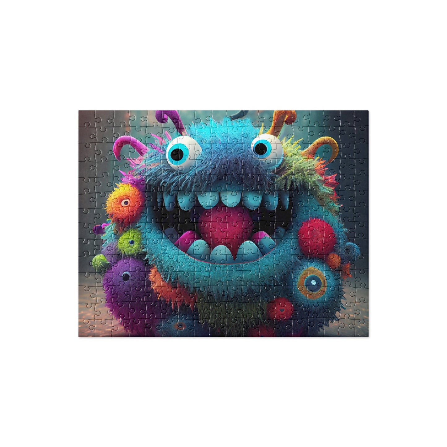 HAPPY MONSTER Jigsaw Puzzle - 520 Pieces The Wishful Fish Kids