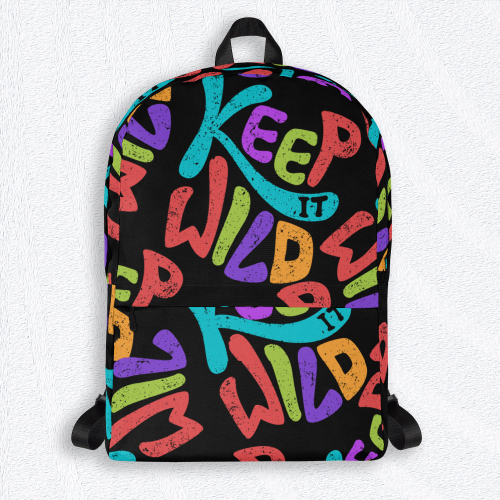 KEEP IT WILD Backpack - Premium  from The Wishful Fish Kids - Just $48.00! Shop now at The Wishful Fish Kids