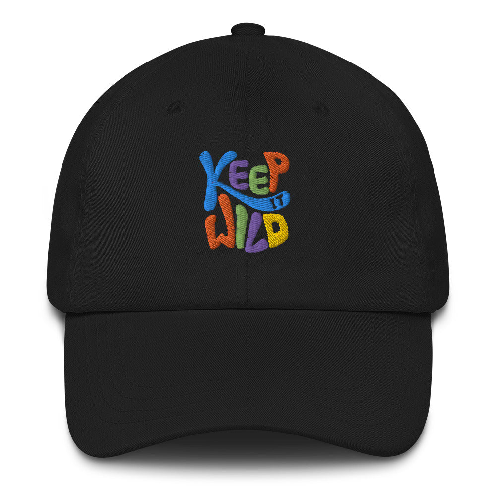 KEEP IT WILD Baseball Cap - Unisex - Premium Baseball Cap from The Wishful Fish Kids - Just $28.50! Shop now at The Wishful Fish Kids