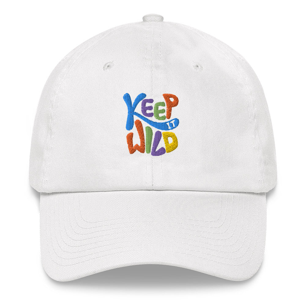 KEEP IT WILD Baseball Cap - Unisex - Premium Baseball Cap from The Wishful Fish Kids - Just $28.50! Shop now at The Wishful Fish Kids