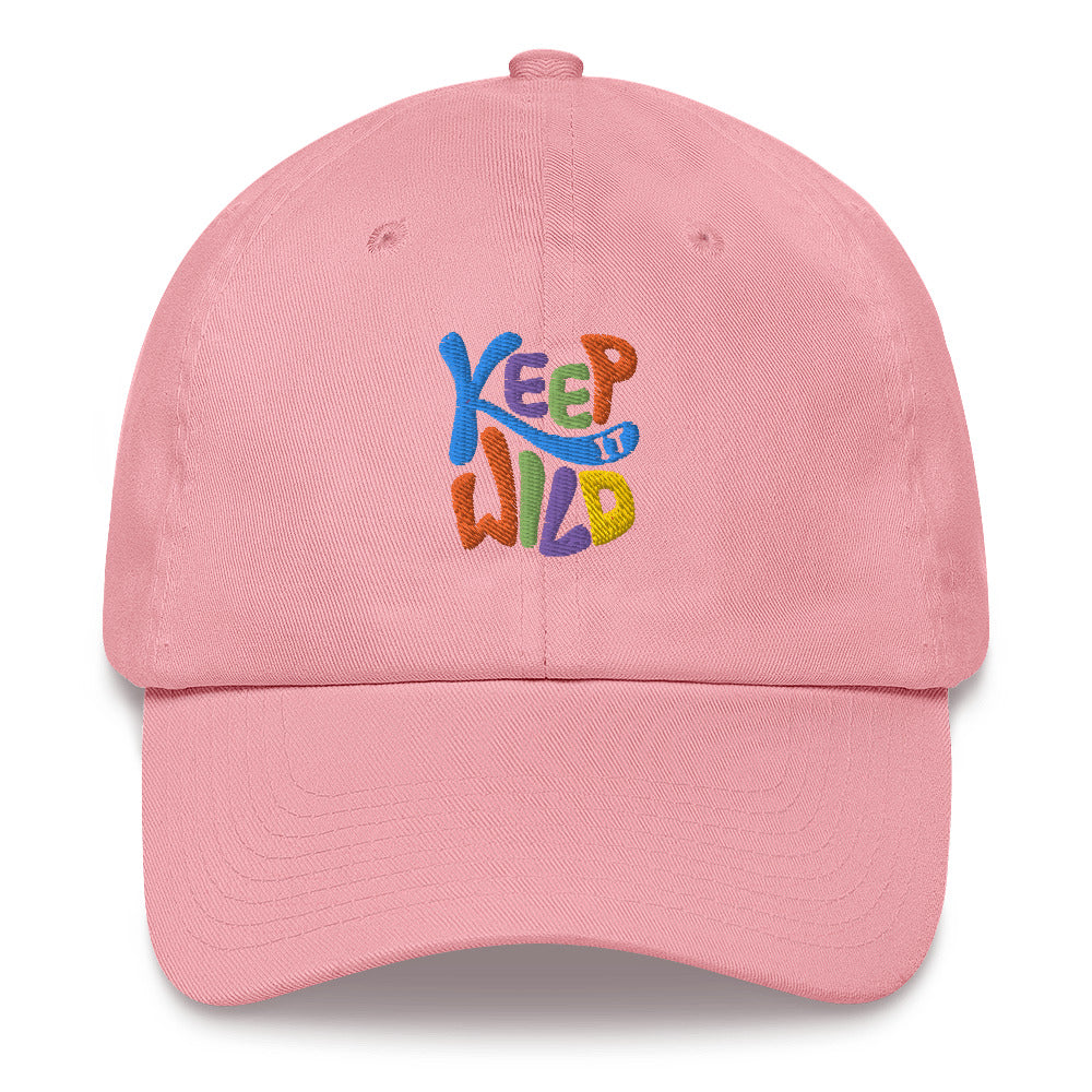 KEEP IT WILD Baseball Cap - Unisex - Premium Baseball Cap from The Wishful Fish Kids - Just $28.50! Shop now at The Wishful Fish Kids