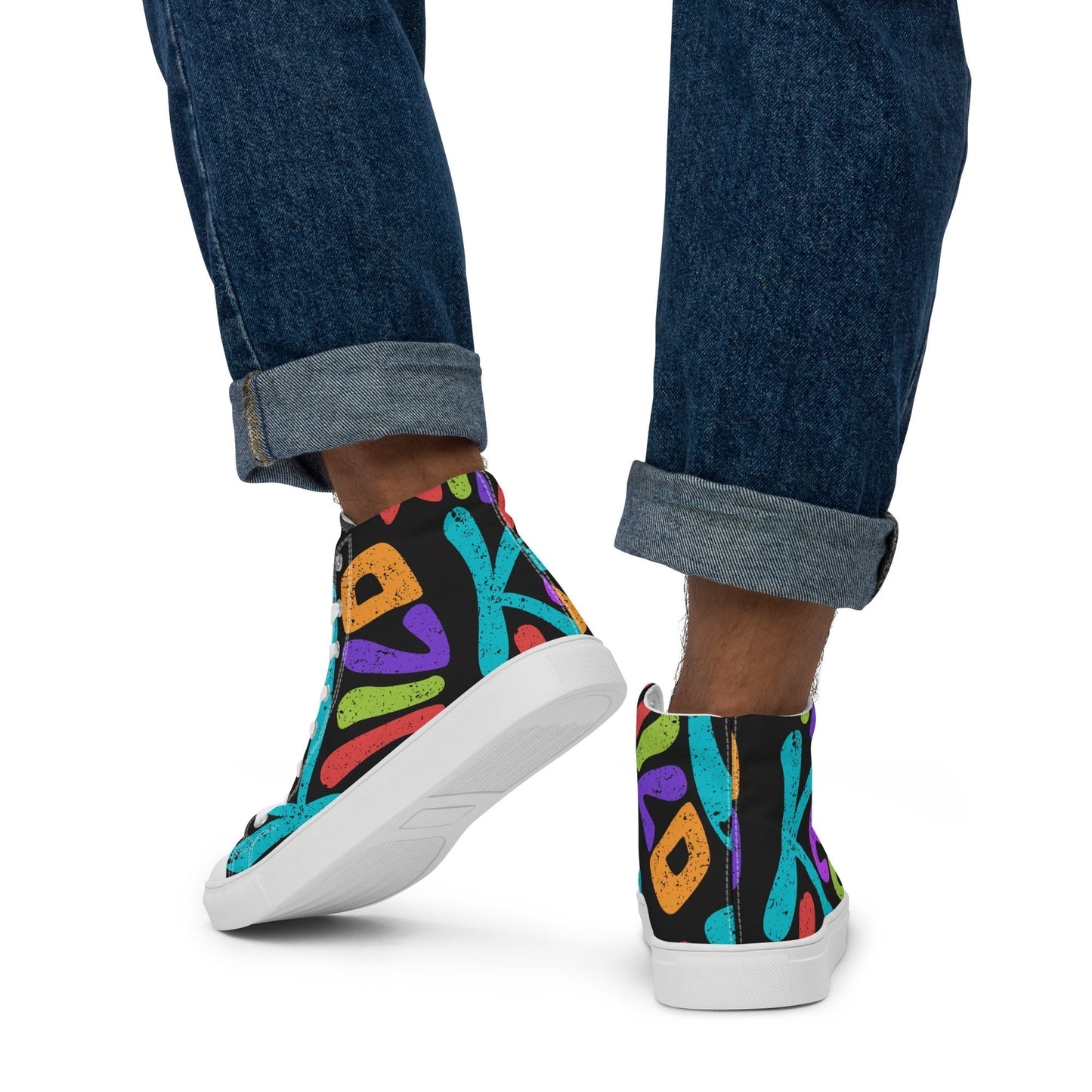 KEEP IT WILD Boy's High Top Canvas Shoes  Sizes 5-13 - Premium Shoes from The Wishful Fish Kids - Just $61! Shop now at The Wishful Fish Kids