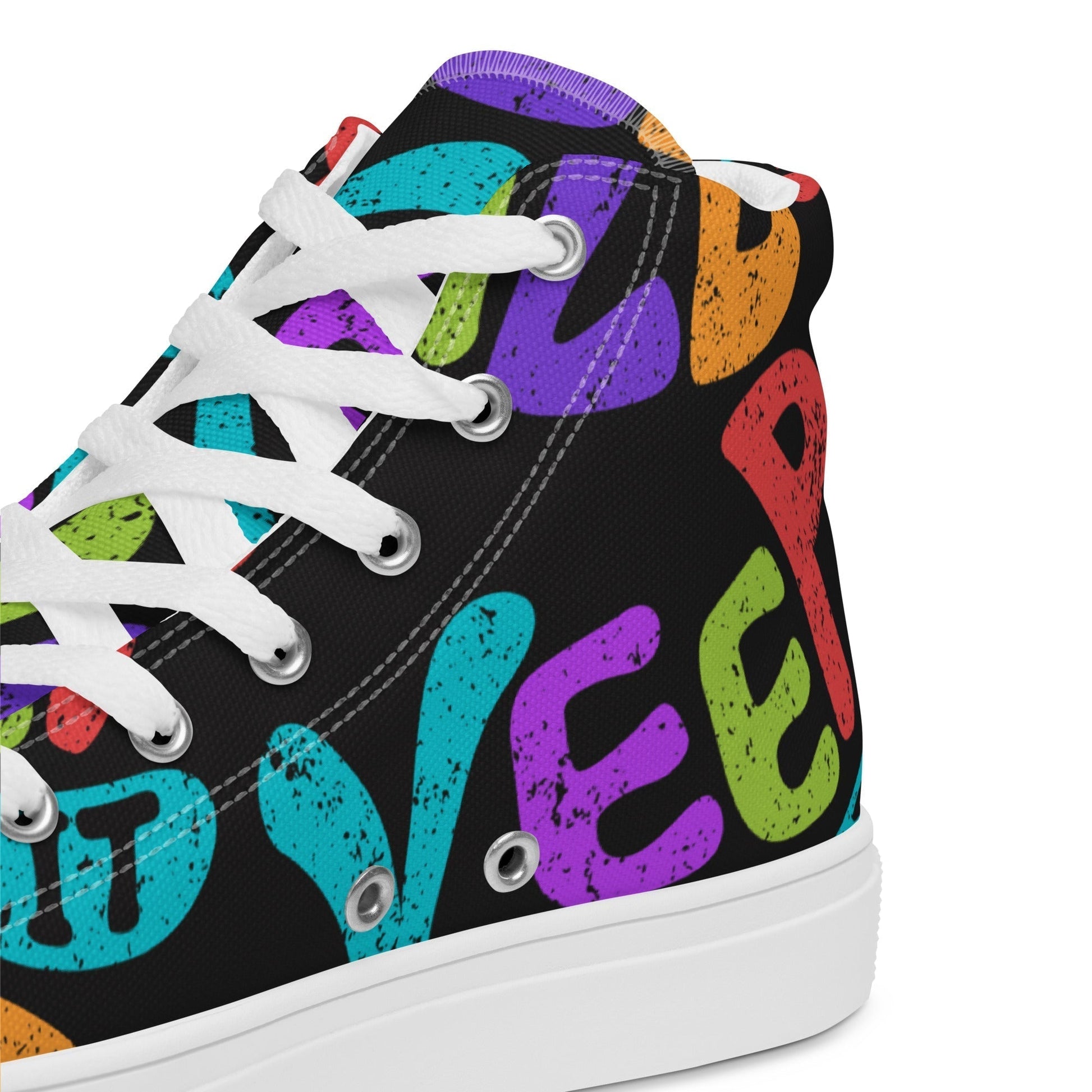 KEEP IT WILD Girls’s High Top Canvas Shoes - Sizes 5-12 - Premium Canvas Shoes from The Wishful Fish Kids - Just $58.00! Shop now at The Wishful Fish Kids