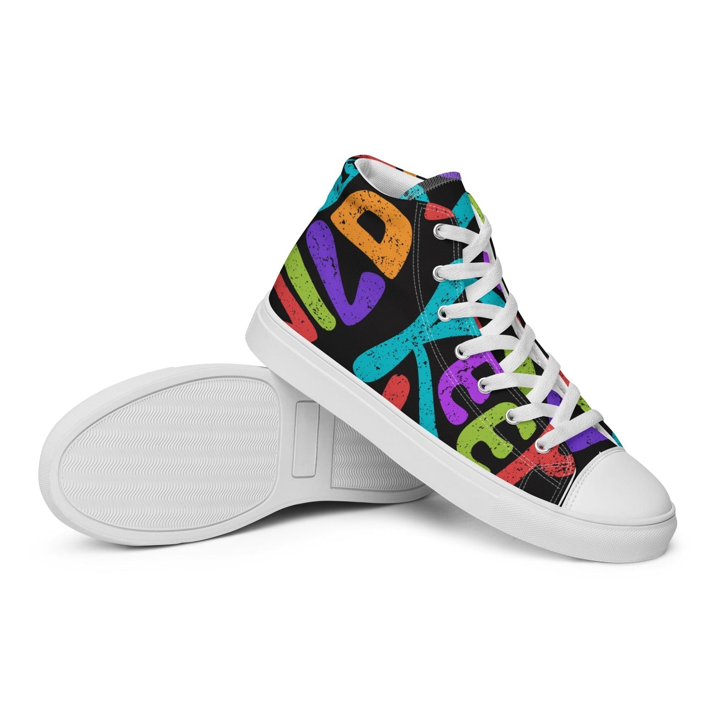 KEEP IT WILD Girls’s High Top Canvas Shoes - Sizes 5-12 - Premium Canvas Shoes from The Wishful Fish Kids - Just $58.00! Shop now at The Wishful Fish Kids