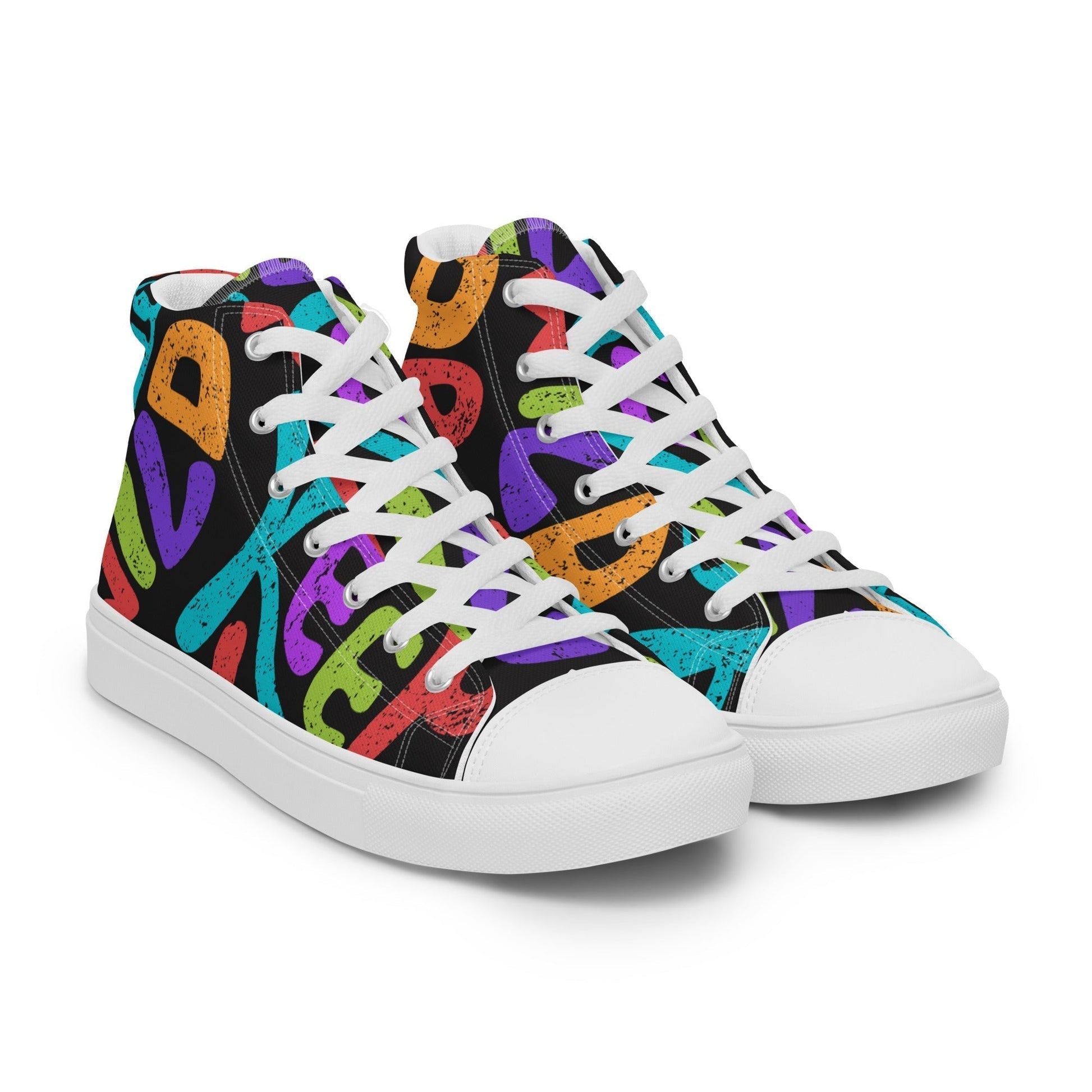 KEEP IT WILD Girls’s High Top Canvas Shoes - Sizes 5-12 - Premium Canvas Shoes from The Wishful Fish Kids - Just $58.00! Shop now at The Wishful Fish Kids