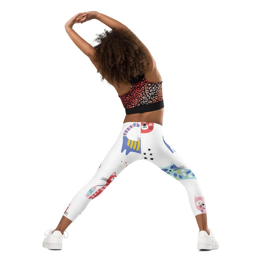 KIDS KITTY Leggings — Cool Kitty Energy for every Adventure! - The Wishful Fish Kids