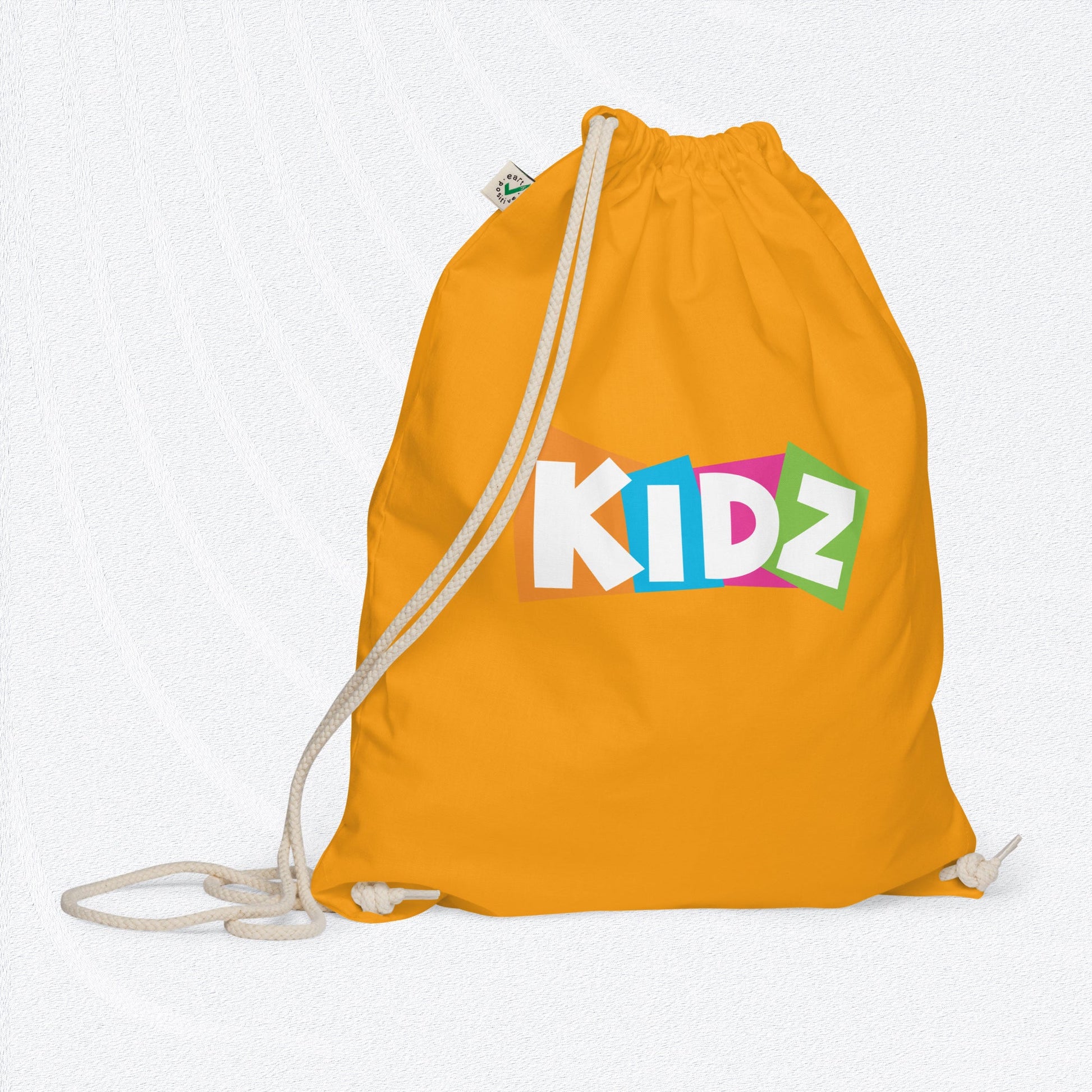 KIDZ Organic Cotton Drawstring Bag - Premium Drawstring Bag from The Wishful Fish Kids - Just $28.00! Shop now at The Wishful Fish Kids