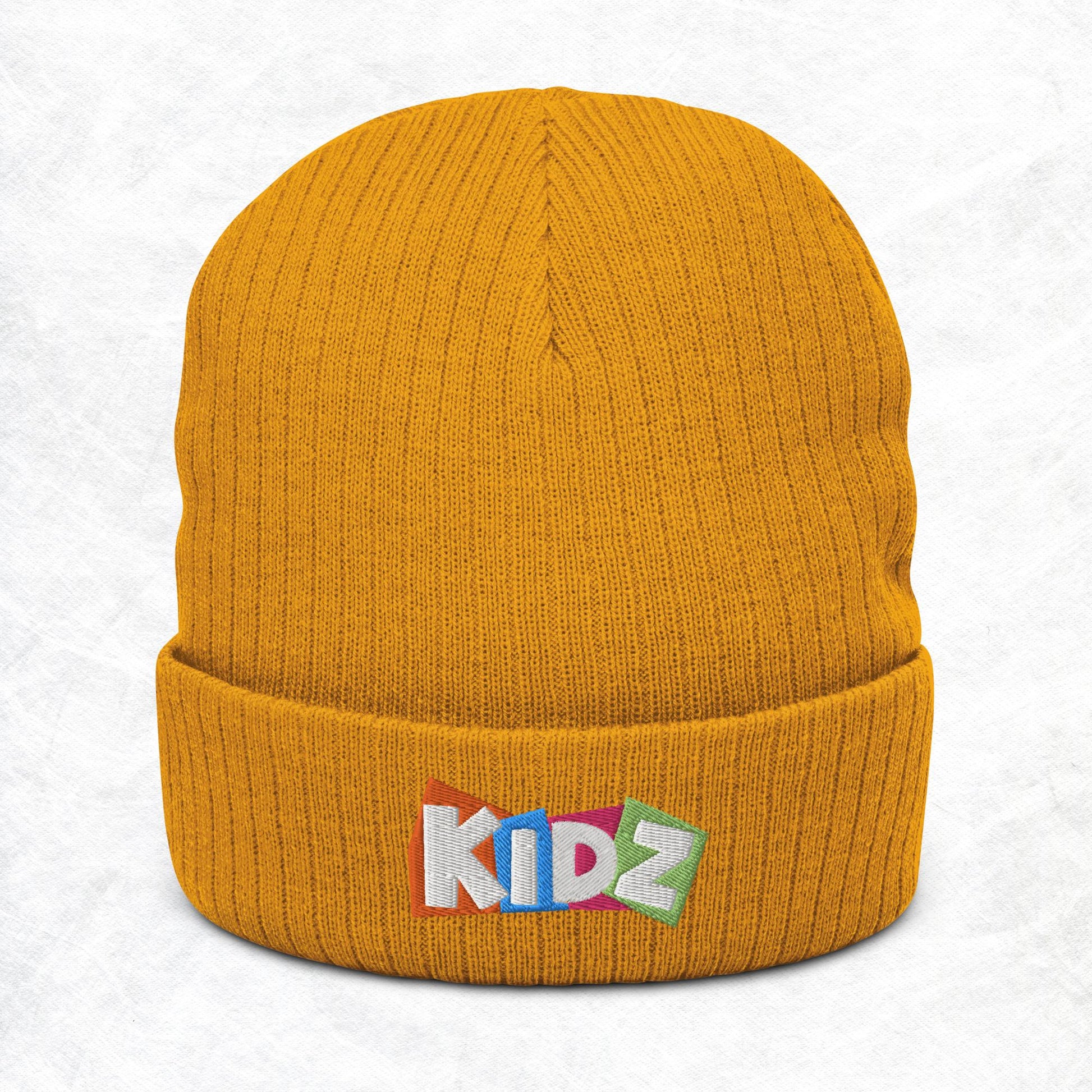 KIDZ Ribbed Knit Beanie - Unisex - Premium Beanie Hat from The Wishful Fish Kids - Just $28.00! Shop now at The Wishful Fish Kids