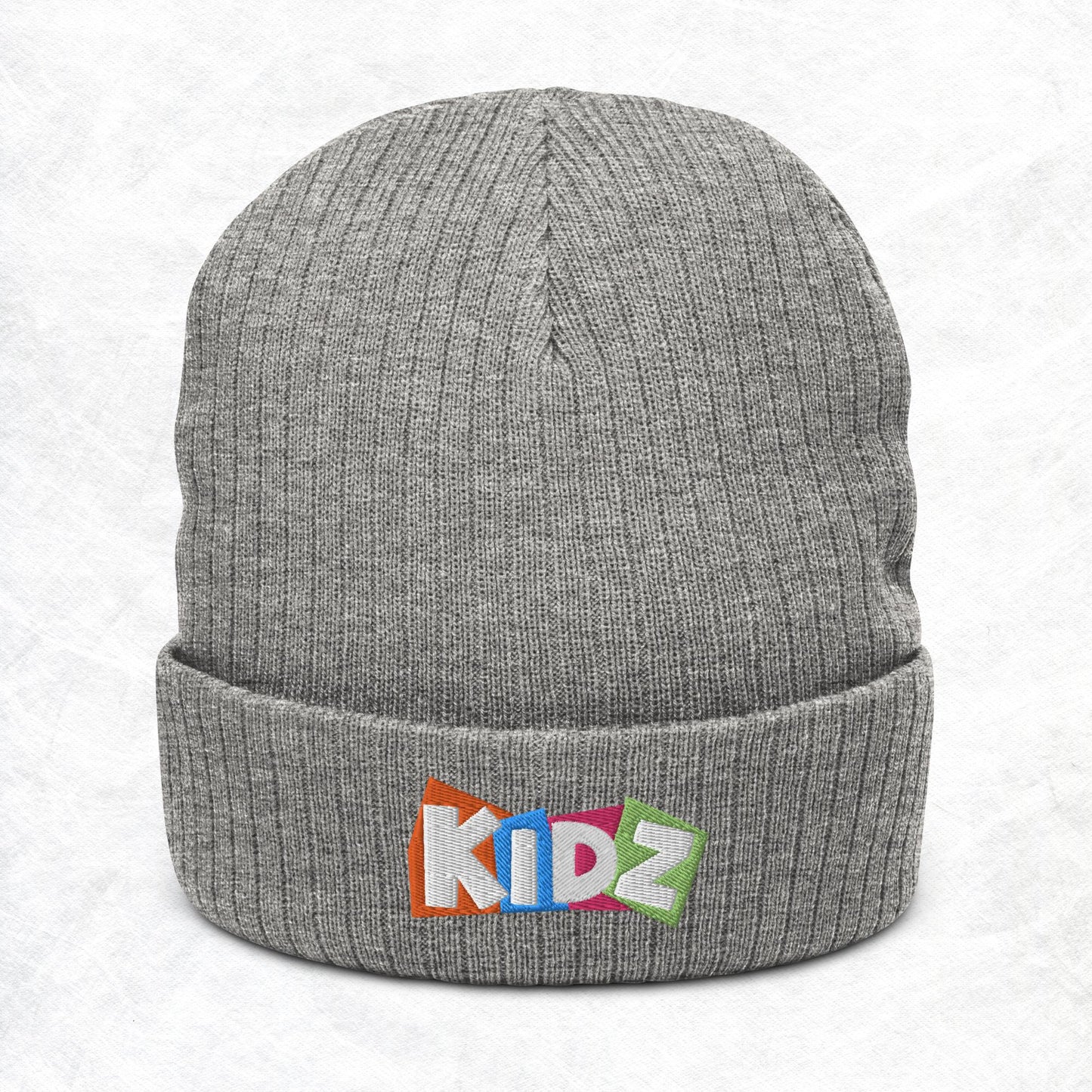 KIDZ Ribbed Knit Beanie - Unisex - Premium Beanie Hat from The Wishful Fish Kids - Just $28.00! Shop now at The Wishful Fish Kids