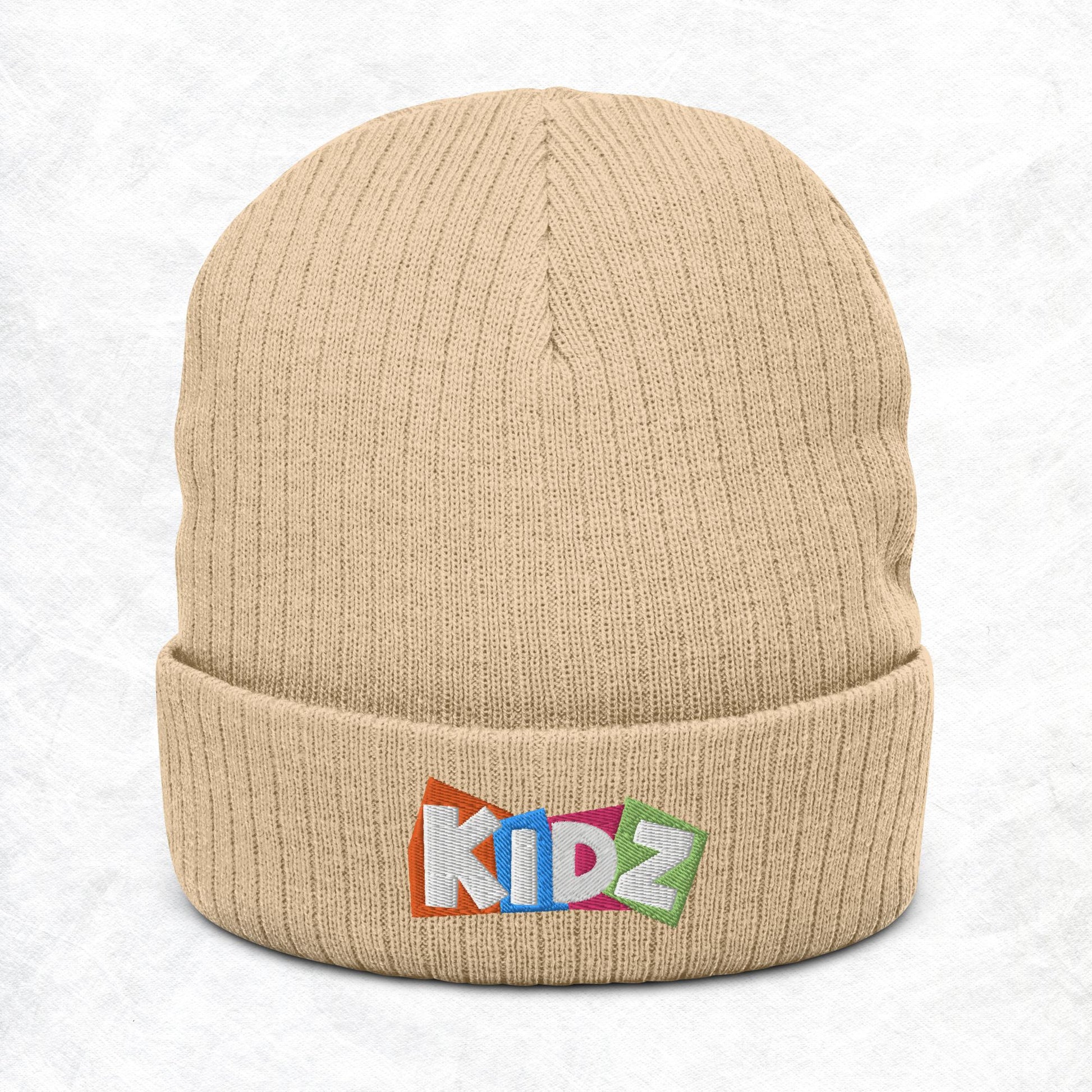 KIDZ Ribbed Knit Beanie - Unisex - Premium Beanie Hat from The Wishful Fish Kids - Just $28.00! Shop now at The Wishful Fish Kids