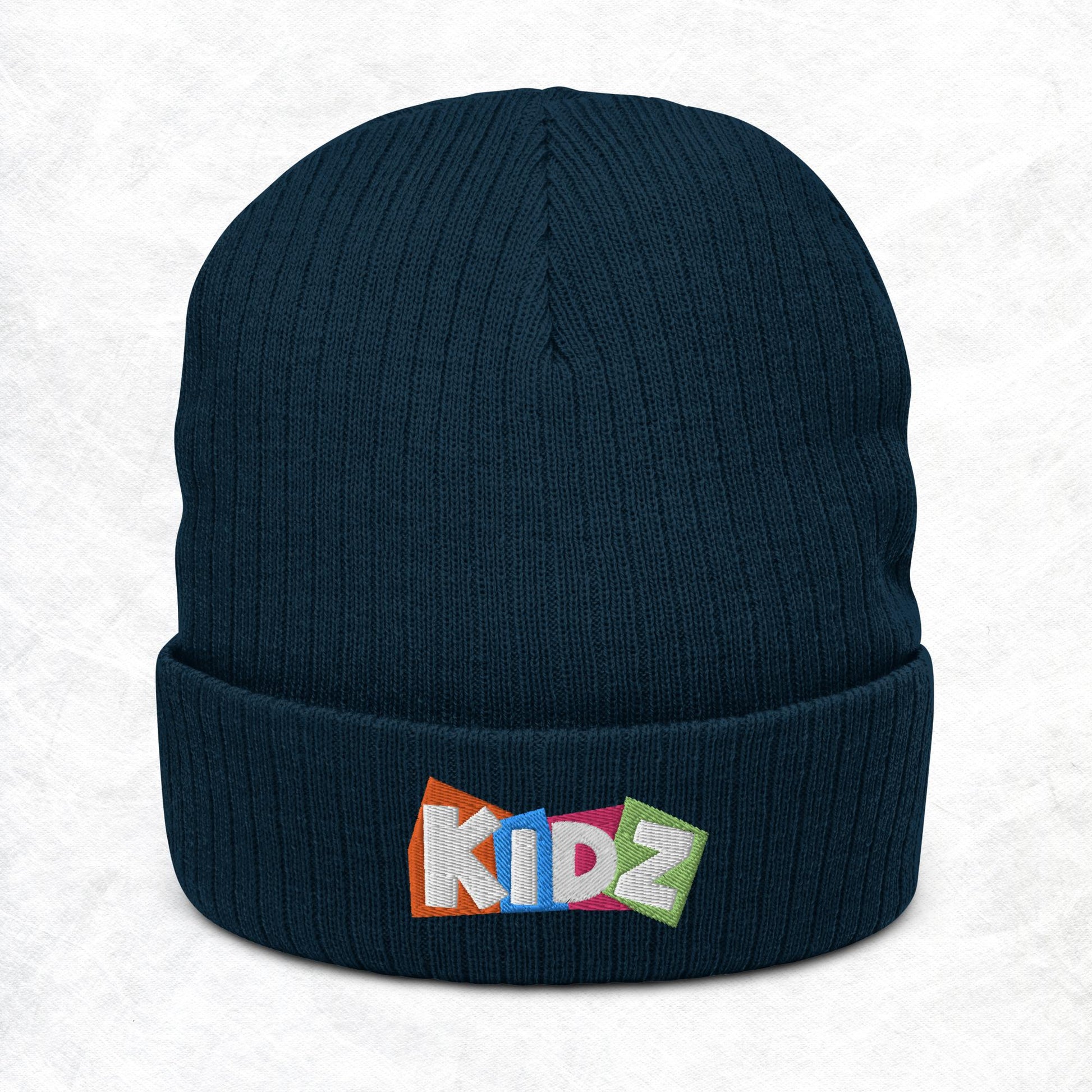 KIDZ Ribbed Knit Beanie - Unisex - Premium Beanie Hat from The Wishful Fish Kids - Just $28.00! Shop now at The Wishful Fish Kids