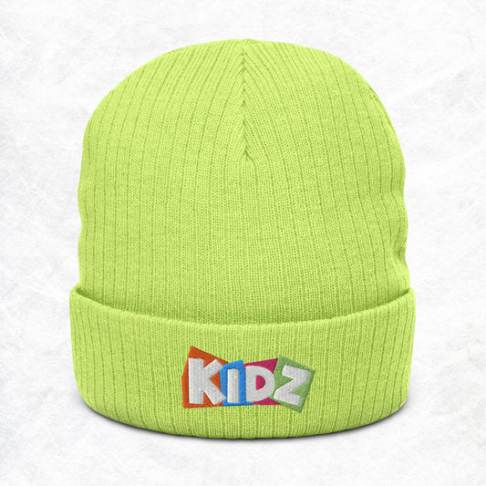 KIDZ Ribbed Knit Beanie - Unisex - Premium Beanie Hat from The Wishful Fish Kids - Just $28.00! Shop now at The Wishful Fish Kids