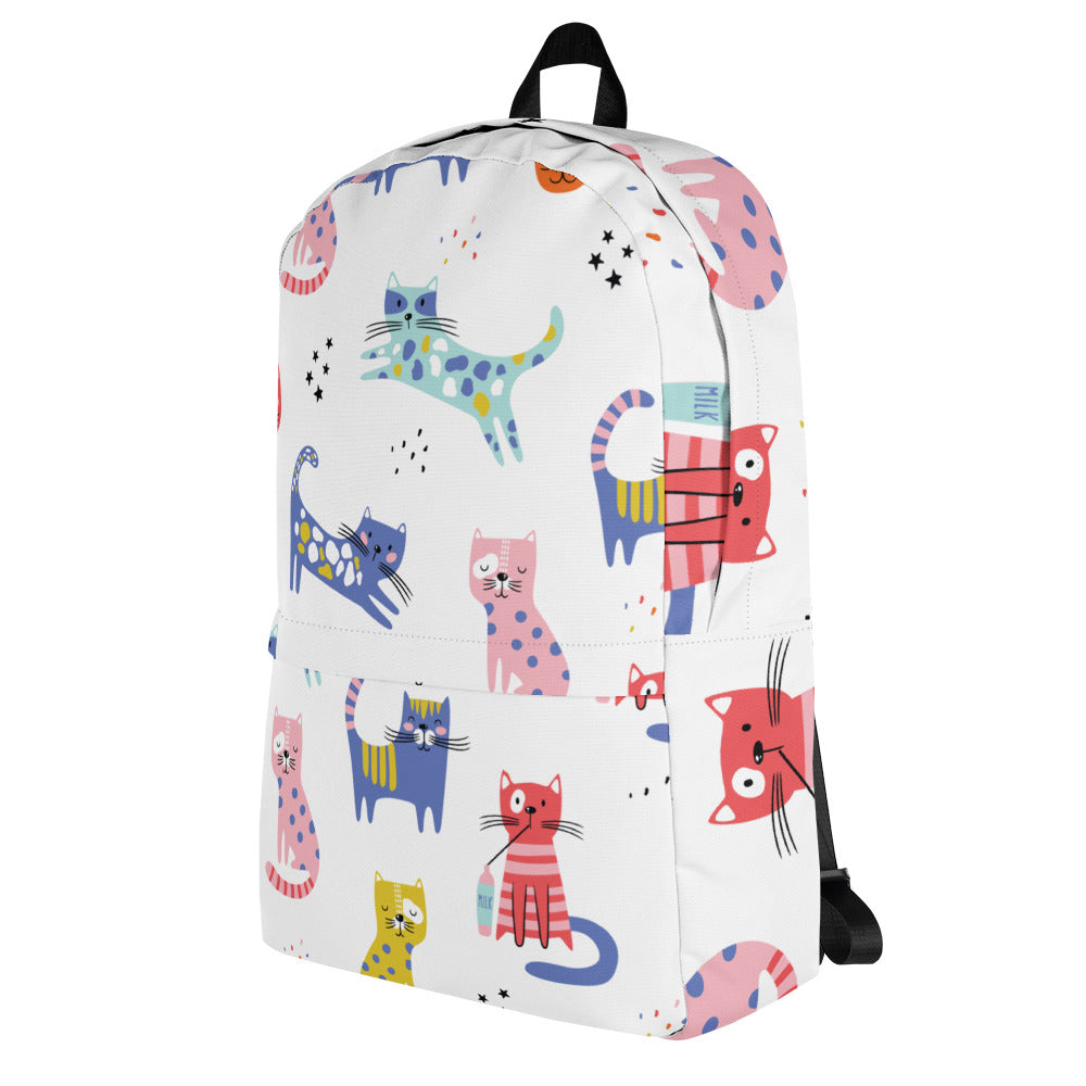 KITTY KAT Backpack - Premium Backpack from The Wishful Fish Kids - Just $48.00! Shop now at The Wishful Fish Kids