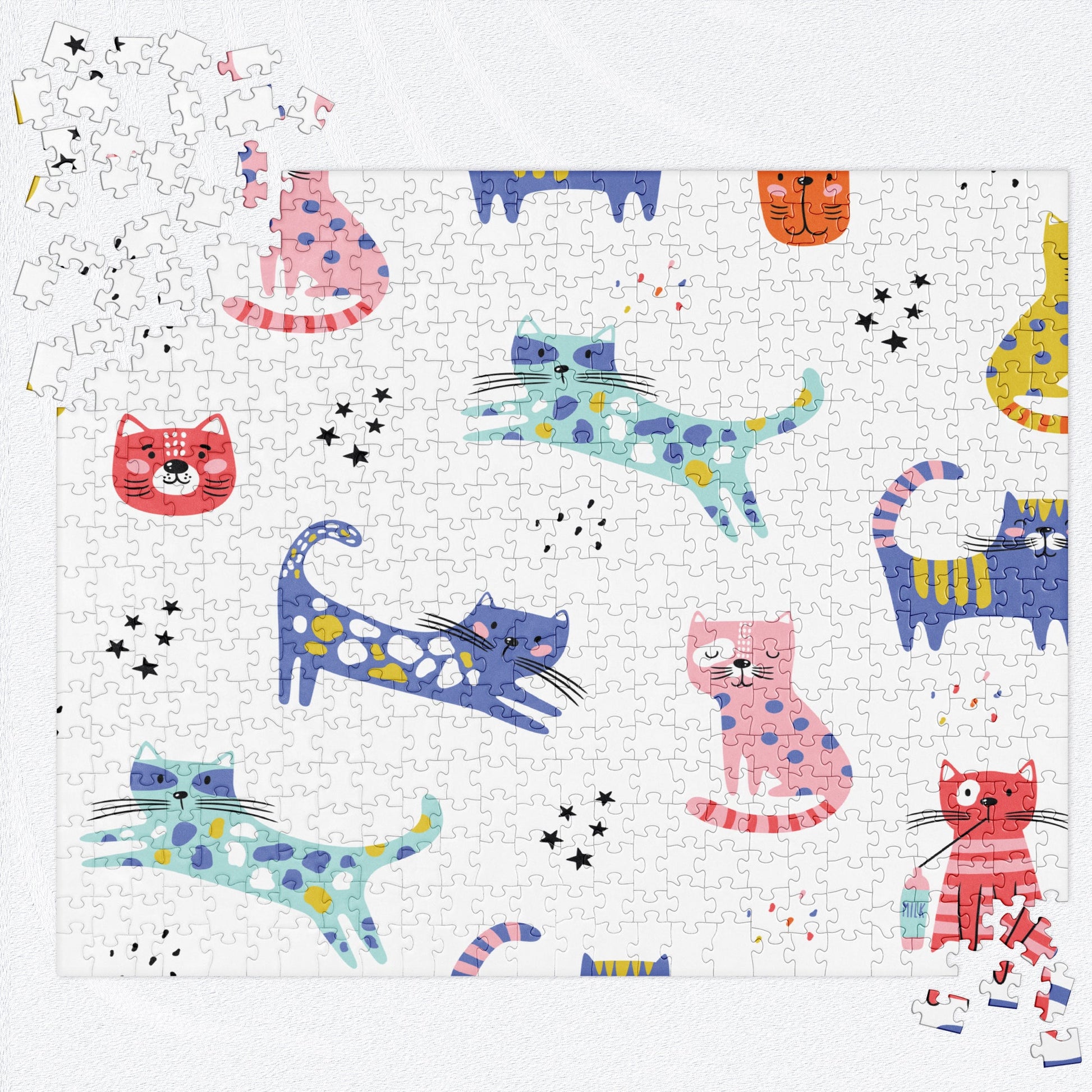 KITTY KAT Jigsaw Puzzle  520  Pieces - Premium jigsaw puzzles from The Wishful Fish Kids - Just $38.00! Shop now at The Wishful Fish Kids