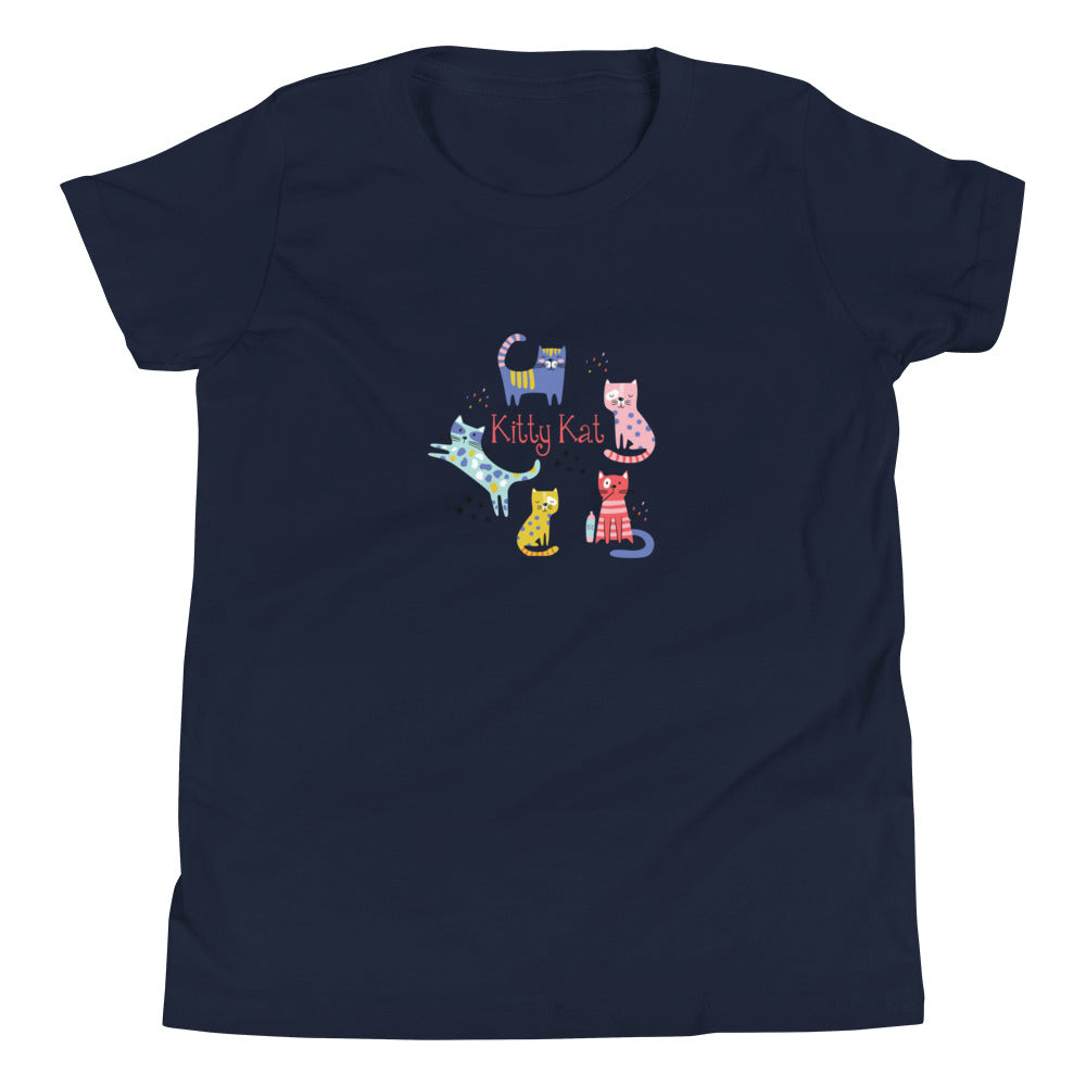 KITTY KAT Kids T-Shirt - Premium T-Shirt from The Wishful Fish Kids - Just $28! Shop now at The Wishful Fish Kids
