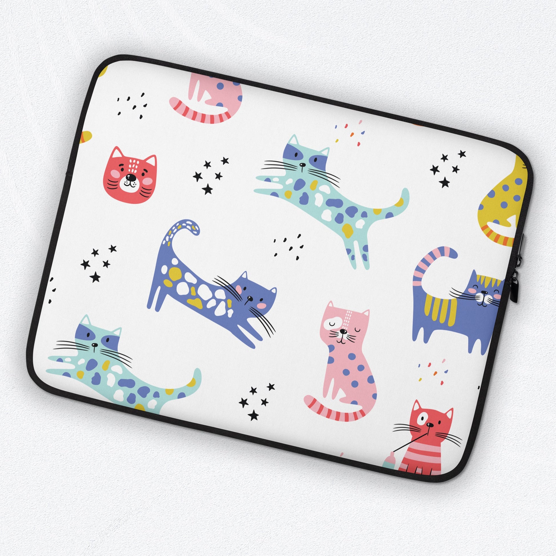 KITTY KAT Laptop Sleeve - Premium laptop sleeve from The Wishful Fish Kids - Just $27.00! Shop now at The Wishful Fish Kids