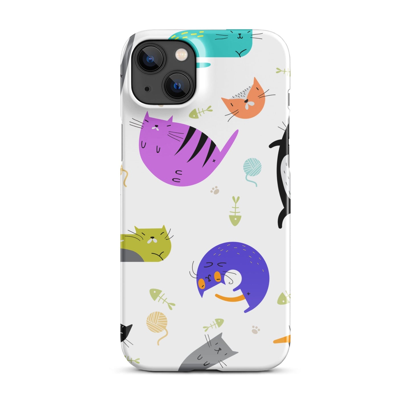 KITTY KAT iPhone® Case - Premium iPhone® Case from The Wishful Fish Kids - Just $28! Shop now at The Wishful Fish Kids