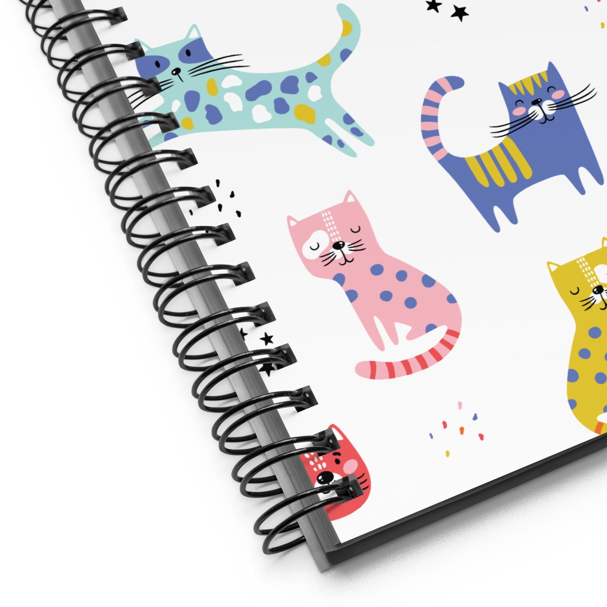 KITTY KAT Spiral Notebook - Premium  from The Wishful Fish Kids - Just $24.00! Shop now at The Wishful Fish Kids