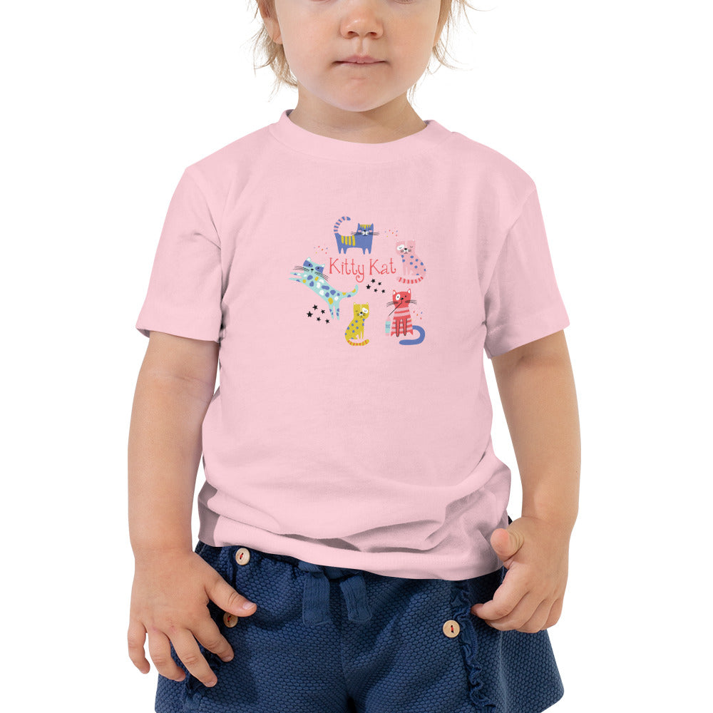 KITTY KAT Toddler T-Shirt - Sizes 2T-5T - Premium T Shirt from The Wishful Fish Kids - Just $27.00! Shop now at The Wishful Fish Kids