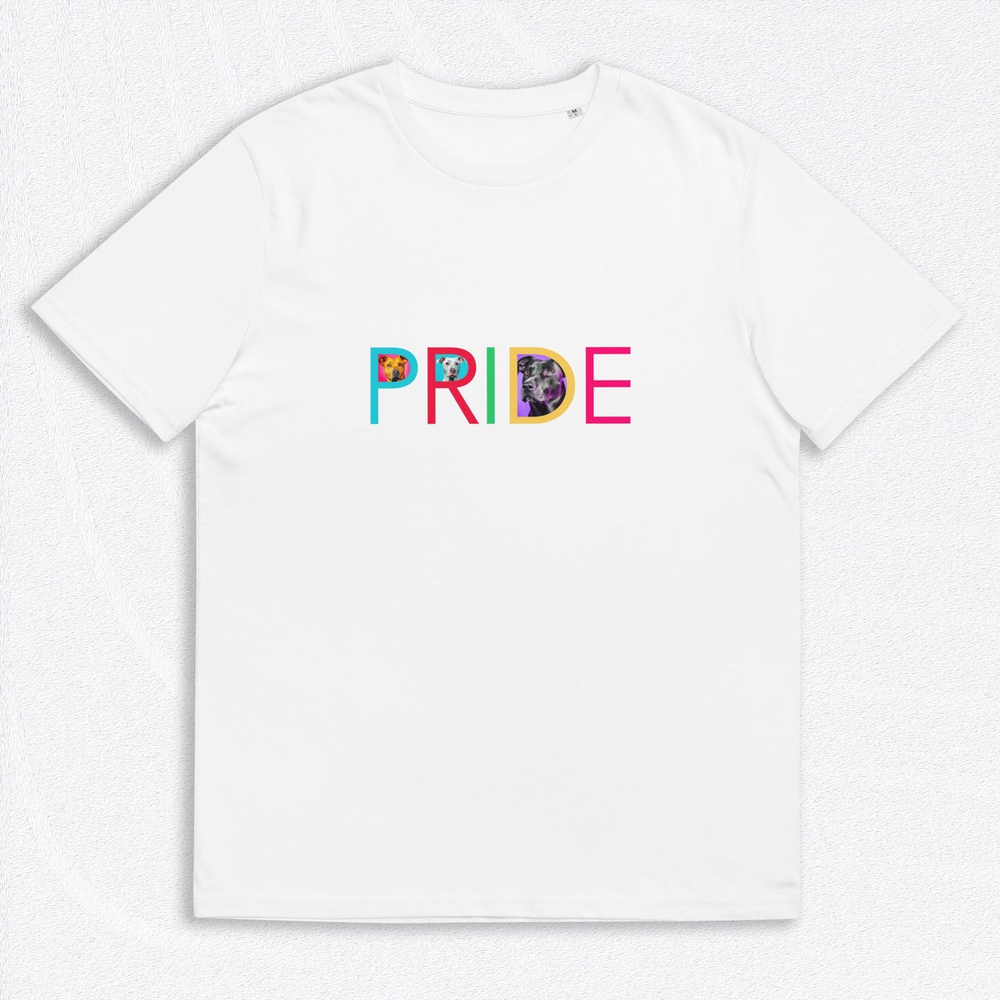 PRIDE Unisex Organic Cotton T-Shirt - Sizes S-5XL - Premium T-Shirt from The Wishful Fish Kids - Just $28.00! Shop now at The Wishful Fish Kids