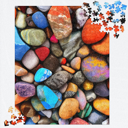 ROCK COLLECTION Jigsaw Puzzle - 520 Pieces - Premium Jigsaw Puzzle from The Wishful Fish Kids - Just $38.00! Shop now at The Wishful Fish Kids