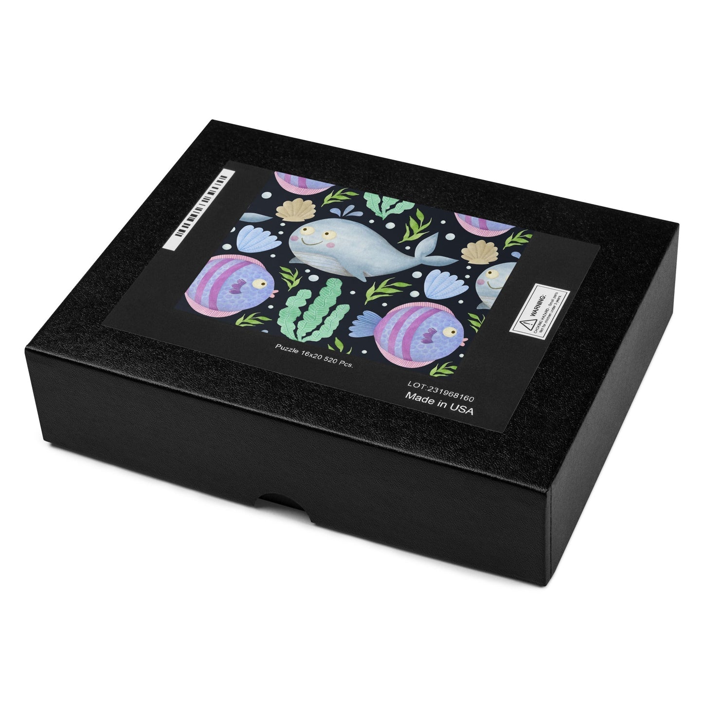 SEA CREATURES Jigsaw Puzzle - 520 Puzzle Pieces - Premium jigsaw puzzles from The Wishful Fish Kids - Just $38.00! Shop now at The Wishful Fish Kids