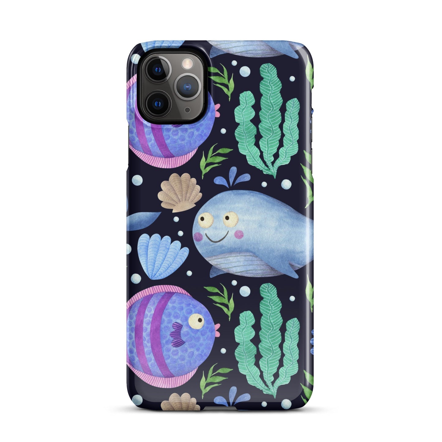 SEA CREATURES Snap Case for Apple iPhone® - Premium Moblie Phone Case from The Wishful Fish Kids - Just $28.00! Shop now at The Wishful Fish Kids