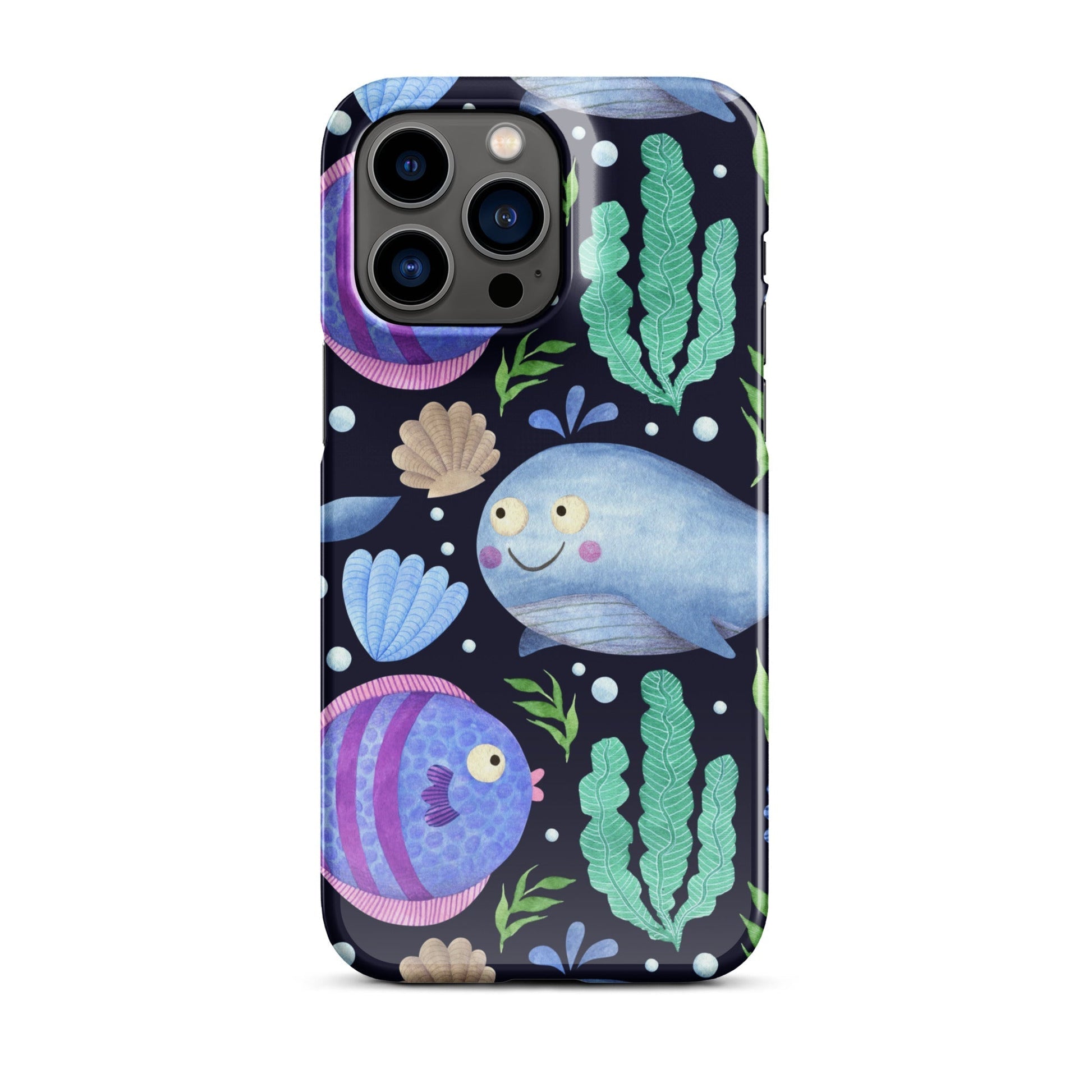 SEA CREATURES Snap Case for Apple iPhone® - Premium Moblie Phone Case from The Wishful Fish Kids - Just $28.00! Shop now at The Wishful Fish Kids