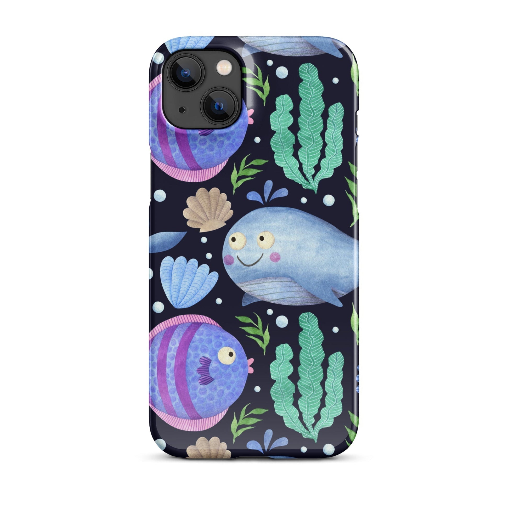 SEA CREATURES Snap Case for Apple iPhone® - Premium Moblie Phone Case from The Wishful Fish Kids - Just $28.00! Shop now at The Wishful Fish Kids