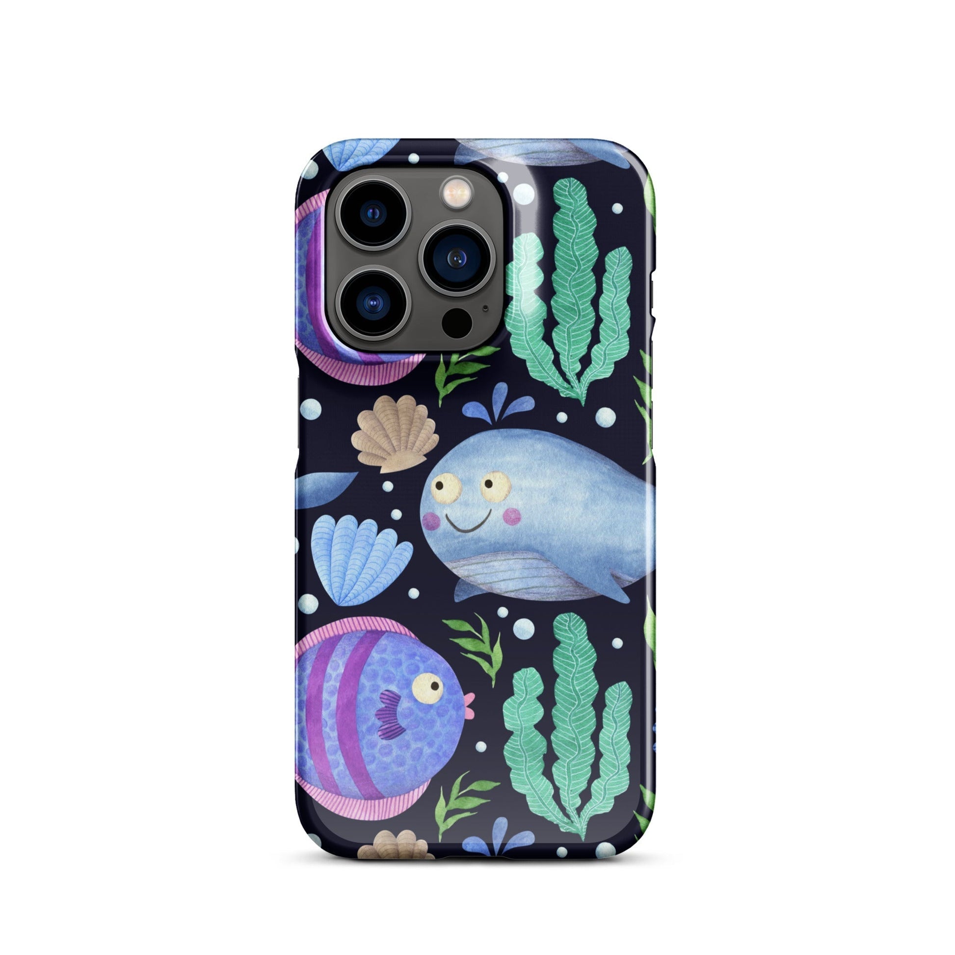 SEA CREATURES Snap Case for Apple iPhone® - Premium Moblie Phone Case from The Wishful Fish Kids - Just $28.00! Shop now at The Wishful Fish Kids