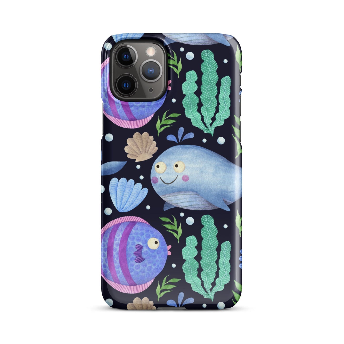 SEA CREATURES Snap Case for Apple iPhone® - Premium Moblie Phone Case from The Wishful Fish Kids - Just $28.00! Shop now at The Wishful Fish Kids