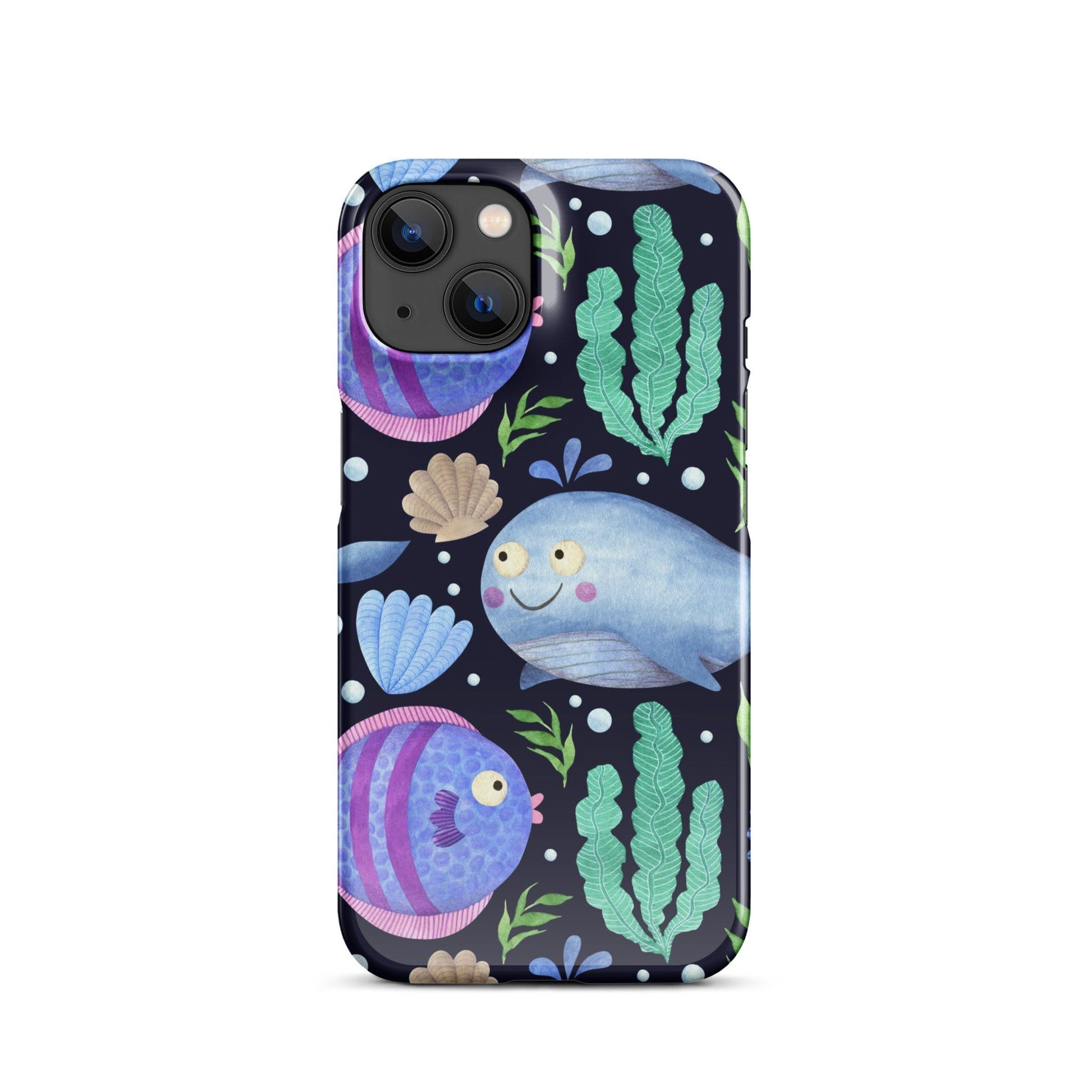 SEA CREATURES Snap Case for Apple iPhone® - Premium Moblie Phone Case from The Wishful Fish Kids - Just $28.00! Shop now at The Wishful Fish Kids