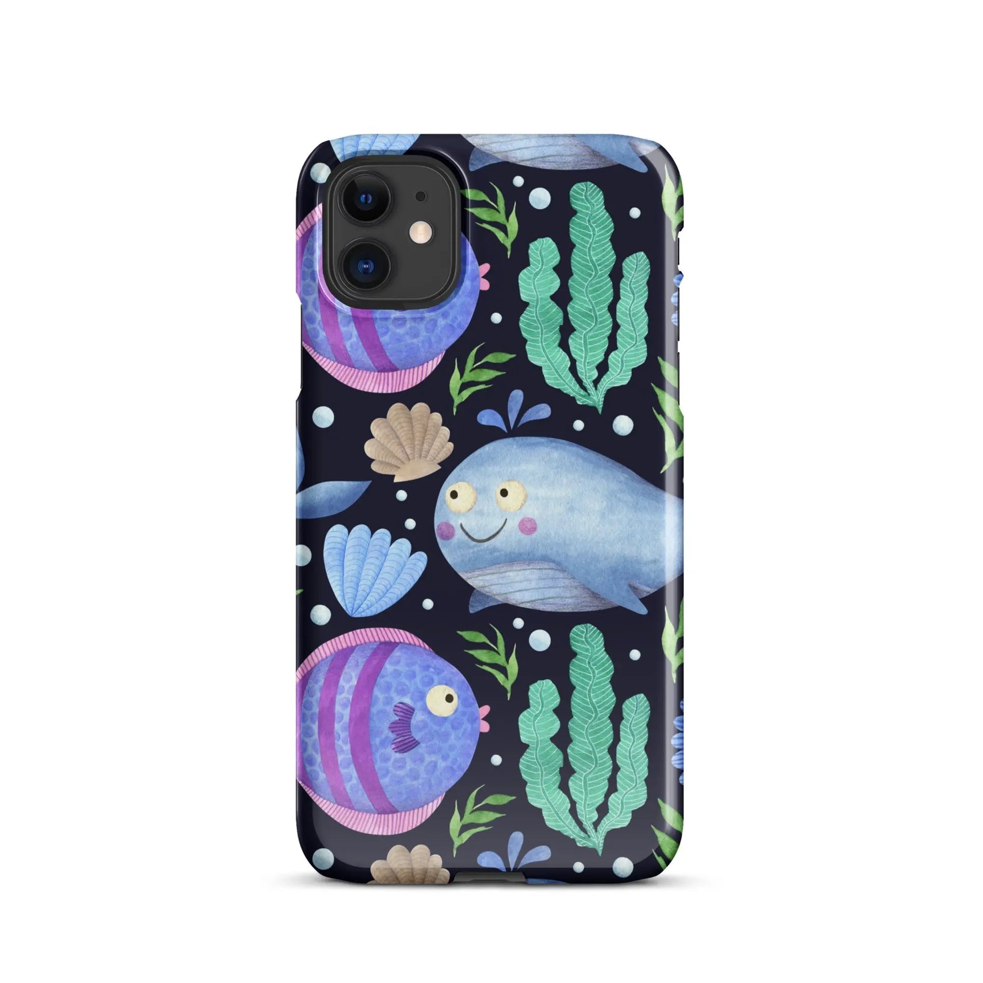 SHOP SEA CREATURES Snap Case for iPhone® at The Wishful Fish Kids. It's not only fun and functional, it's durable and sleek, and makes cool fun gifts. 