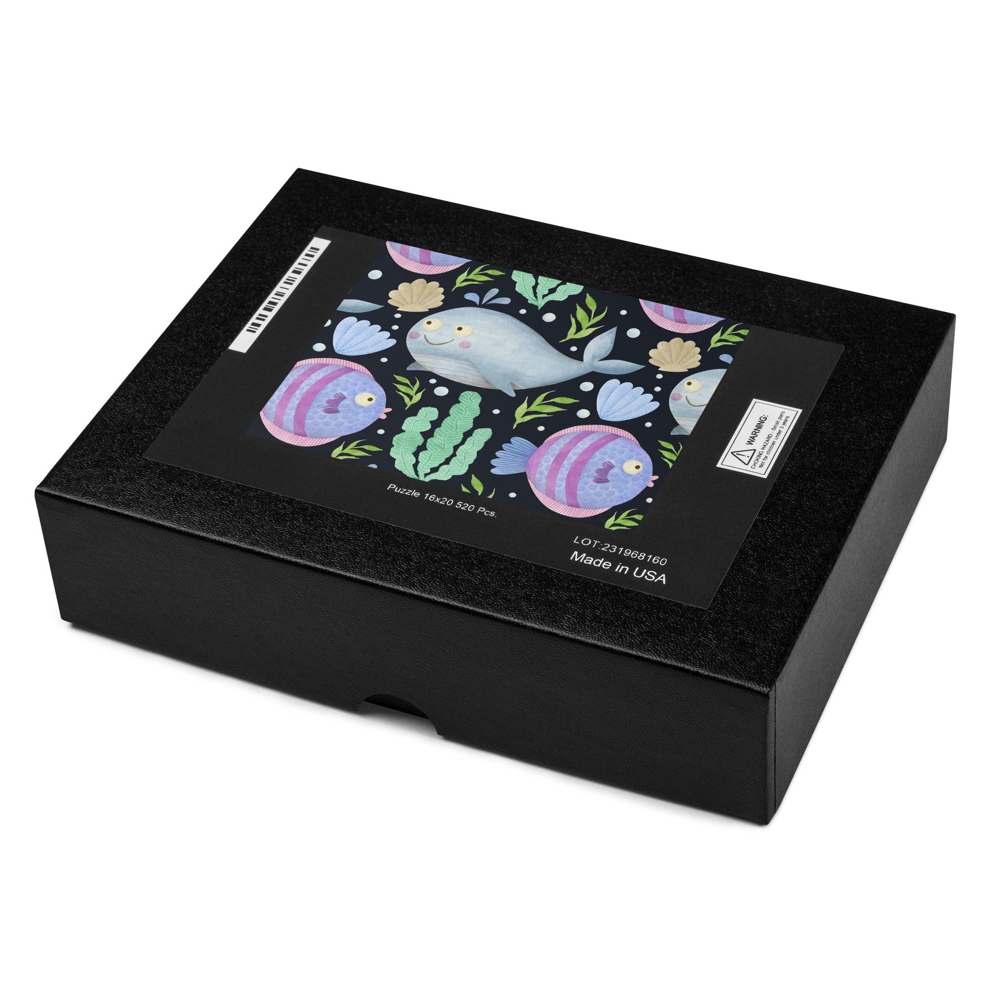 SHOP The SEA CREATURES Jigsaw Puzzle at The Wishful Fish KIDS – Dive into a fun world of sea creatures. A perfect idea for a puzzle party!