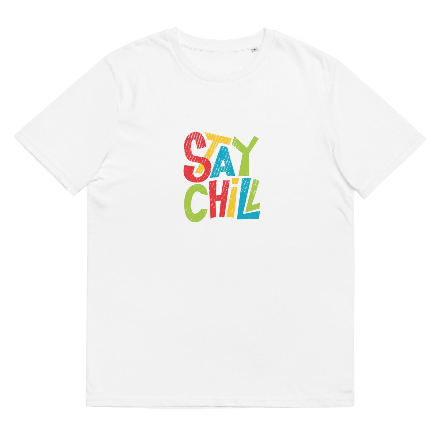 STAY CHILL Unisex Organic Cotton T-shirt Teens - Sizes S-5XL - Premium T-Shirt from The Wishful Fish Kids - Just $28.00! Shop now at The Wishful Fish Kids