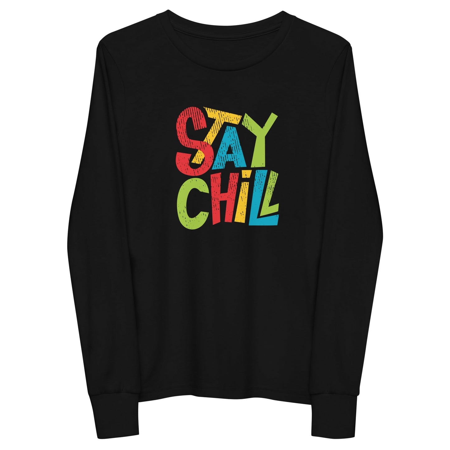 STAY CHILL Long Sleeve T Shirt - Premium Long Sleeve T Shirt from The Wishful Fish Kids - Just $29! Shop now at The Wishful Fish Kids