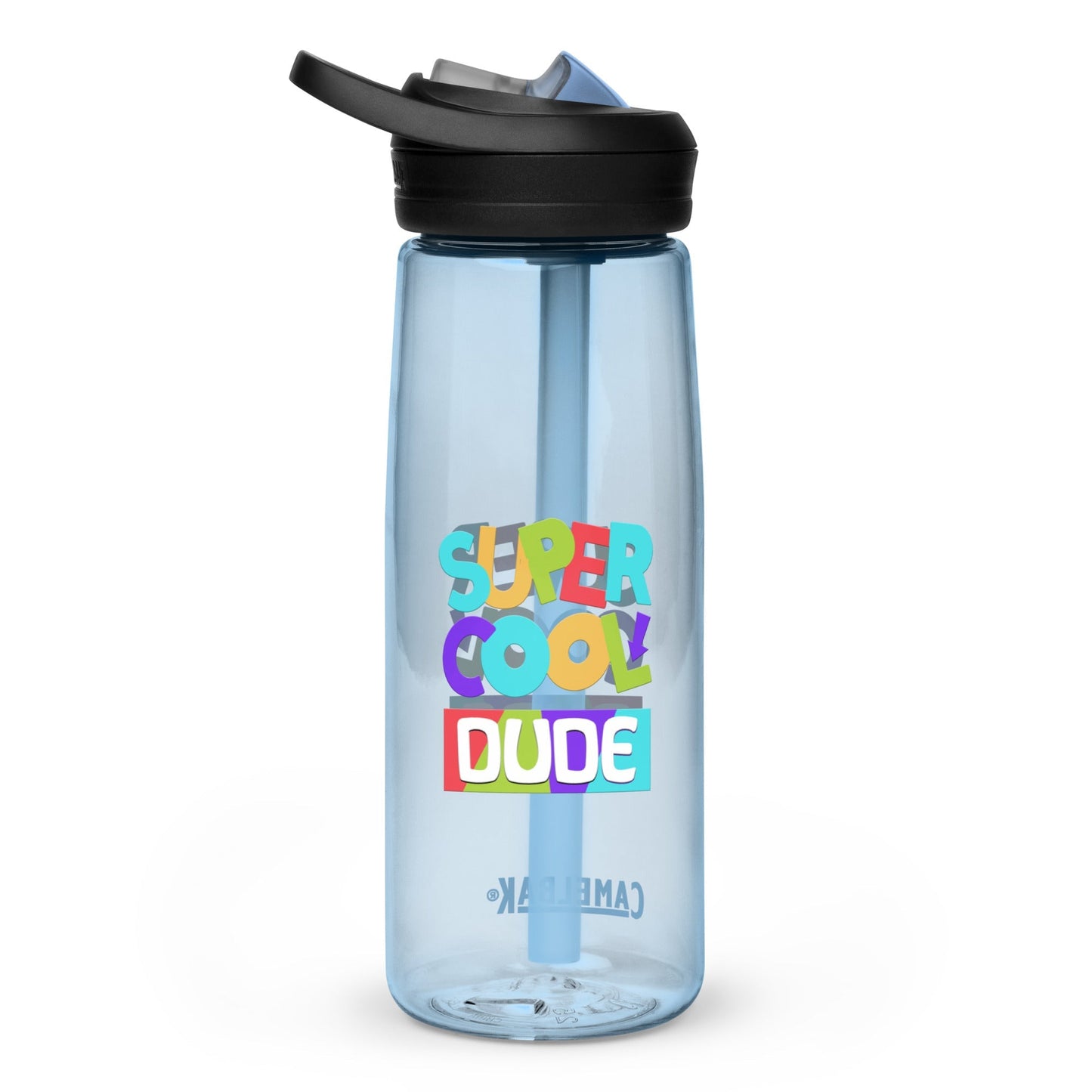 SUPER COOL DUDE Sports Water Bottle - 25 oz - Premium Water Bottle from The Wishful Fish Kids - Just $33! Shop now at The Wishful Fish Kids