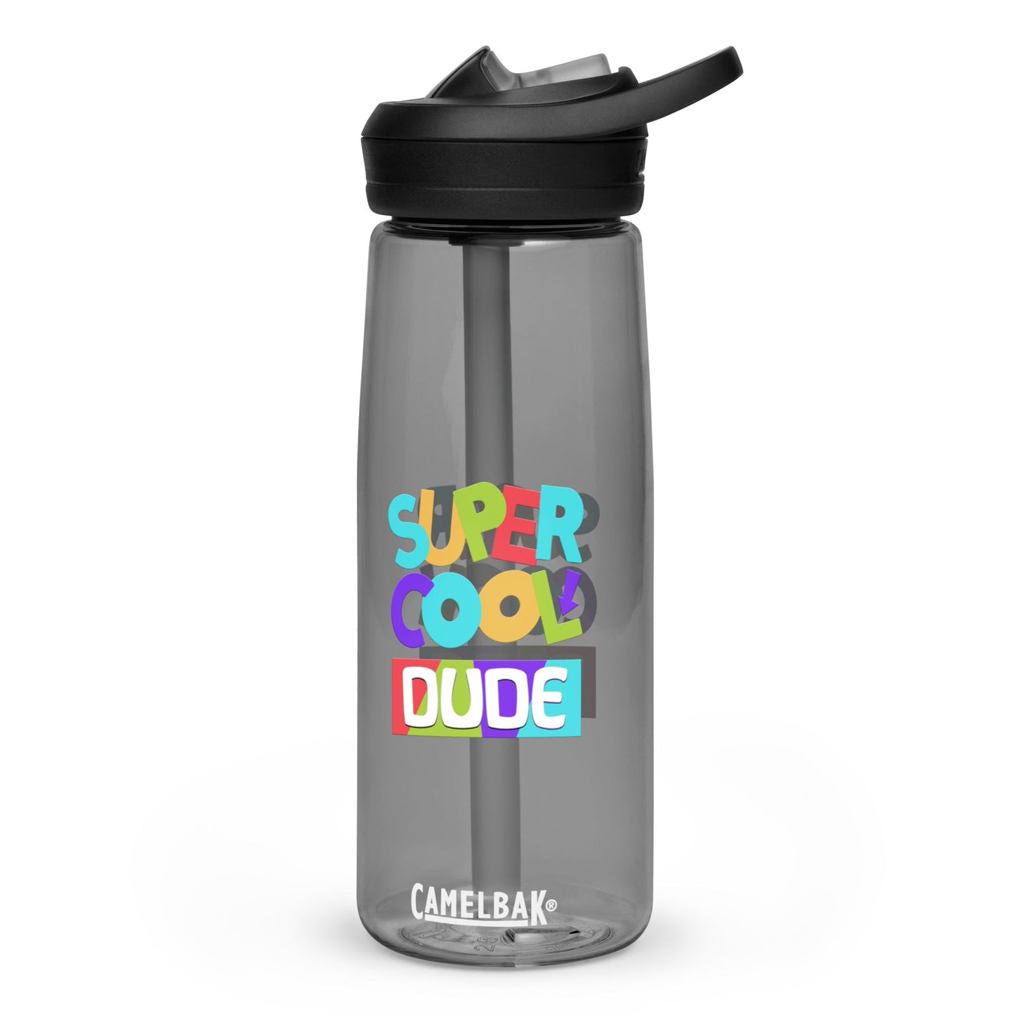 SUPER COOL DUDE Sports Water Bottle - 25 oz The Wishful Fish Kids