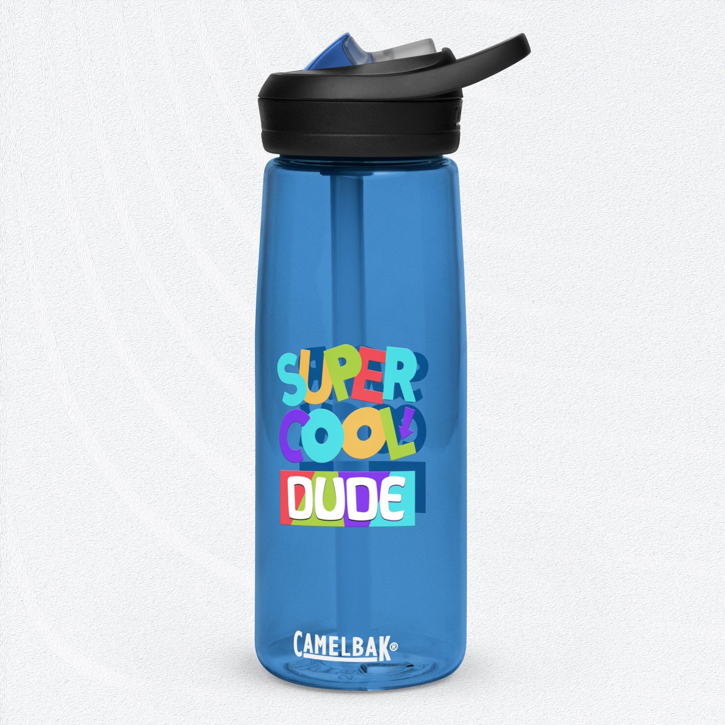 SUPER COOL DUDE Sports Water Bottle - 25 oz - Premium Water Bottle from The Wishful Fish Kids - Just $33.00! Shop now at The Wishful Fish Kids