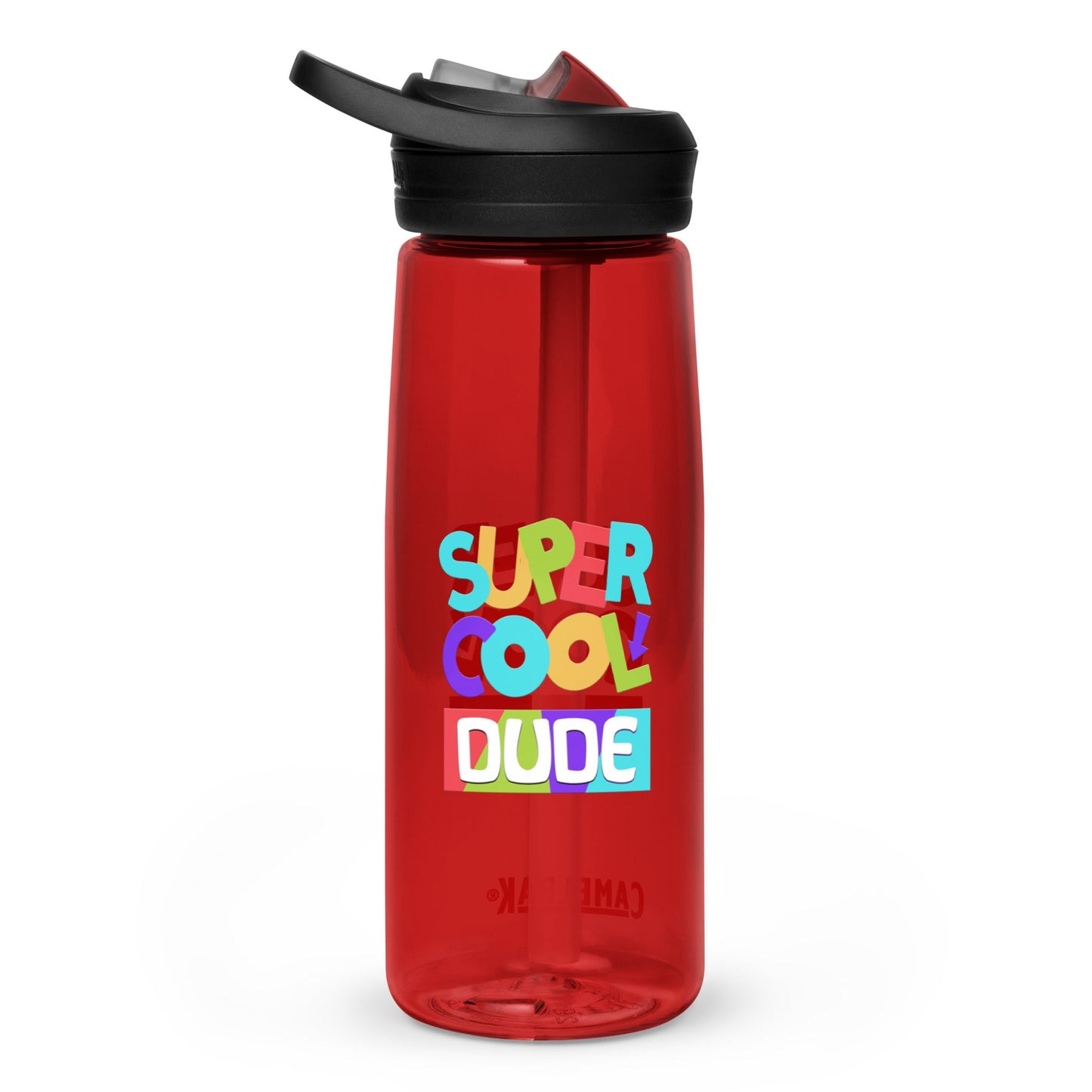 SUPER COOL DUDE Sports Water Bottle - 25 oz The Wishful Fish Kids