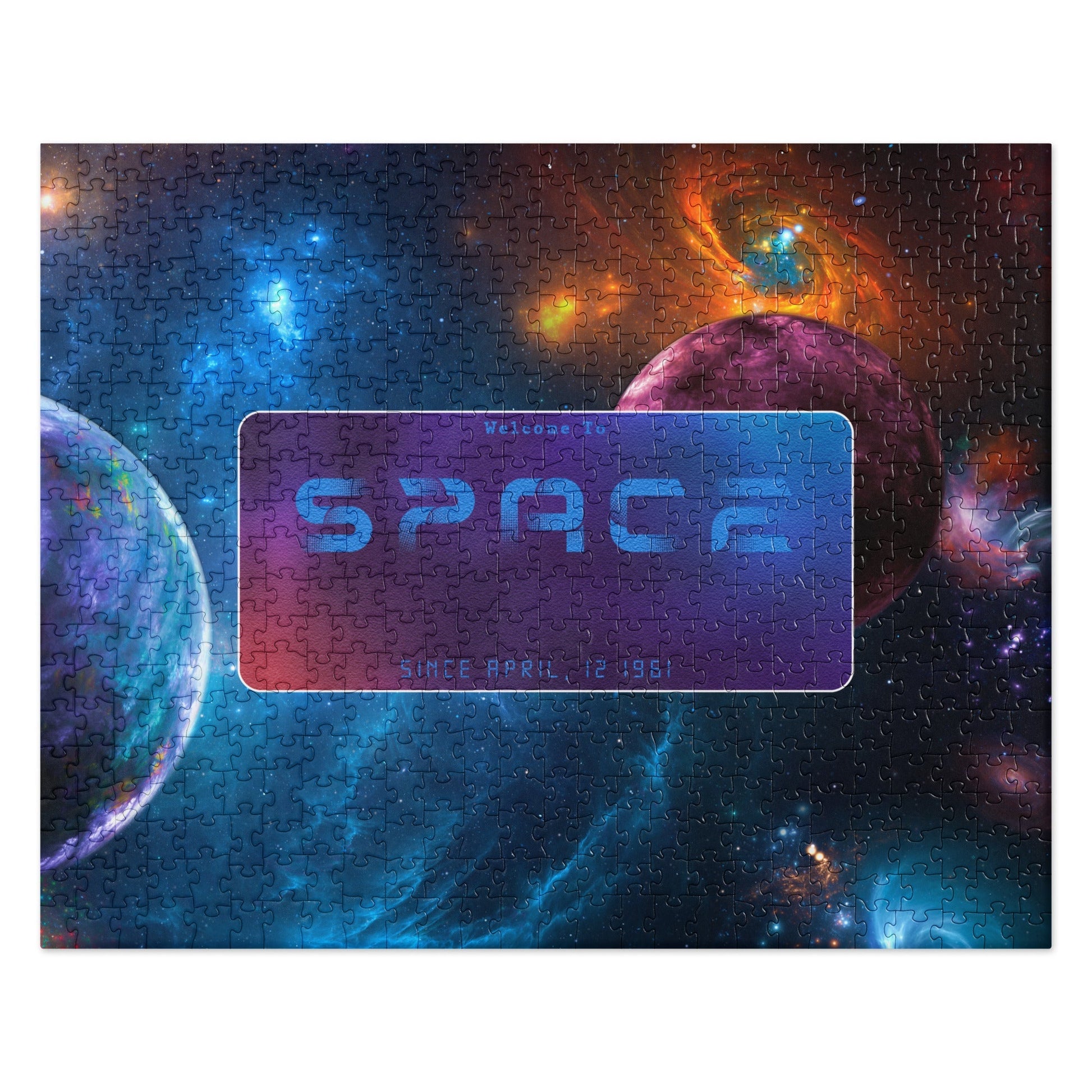 WELCOME TO SPACE Jigsaw Puzzle - 520 Pieces The Wishful Fish Kids